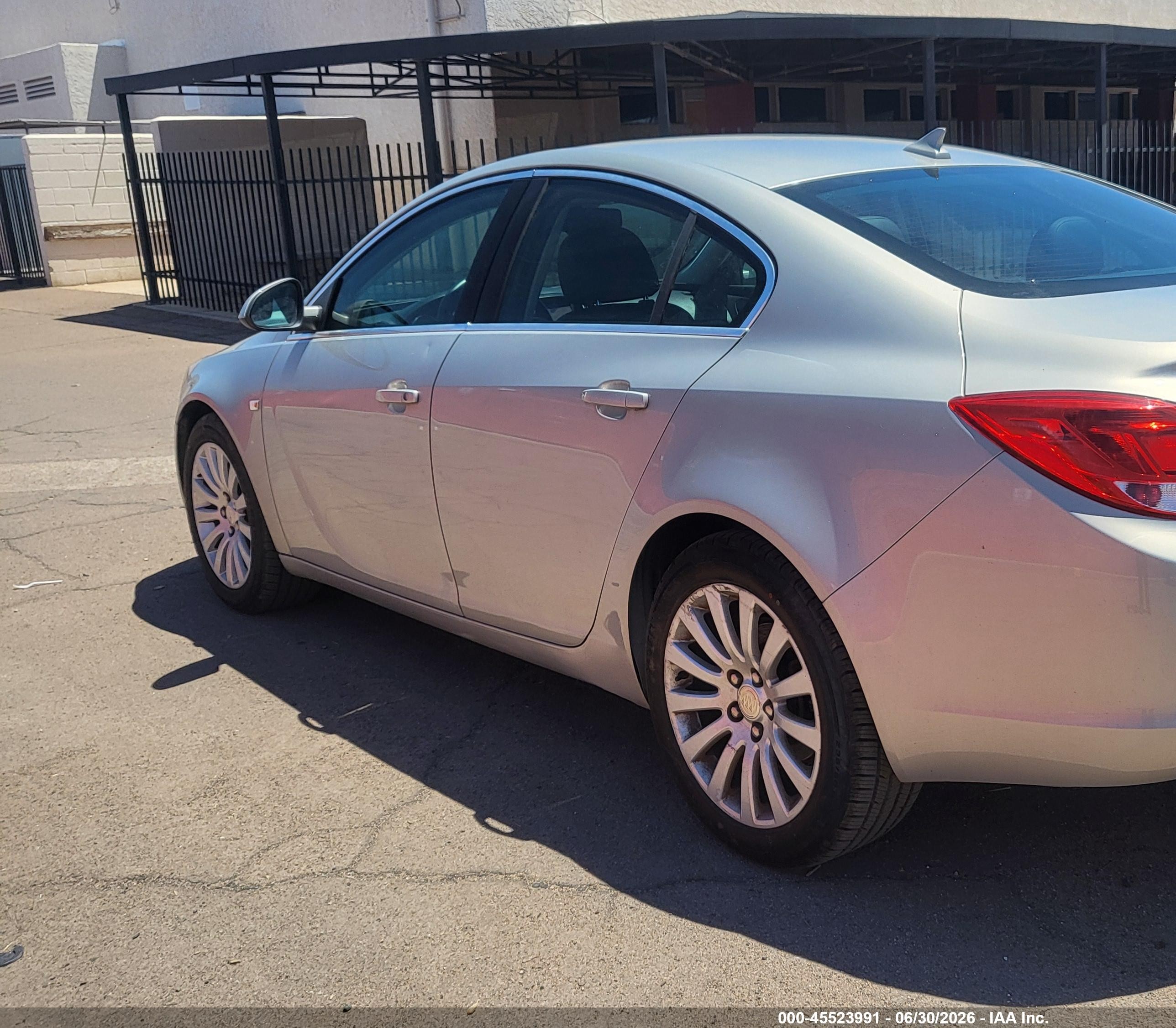 2011 Buick Regal Cxl Russelsheim Silver vin: W04GU5GC1B1006476