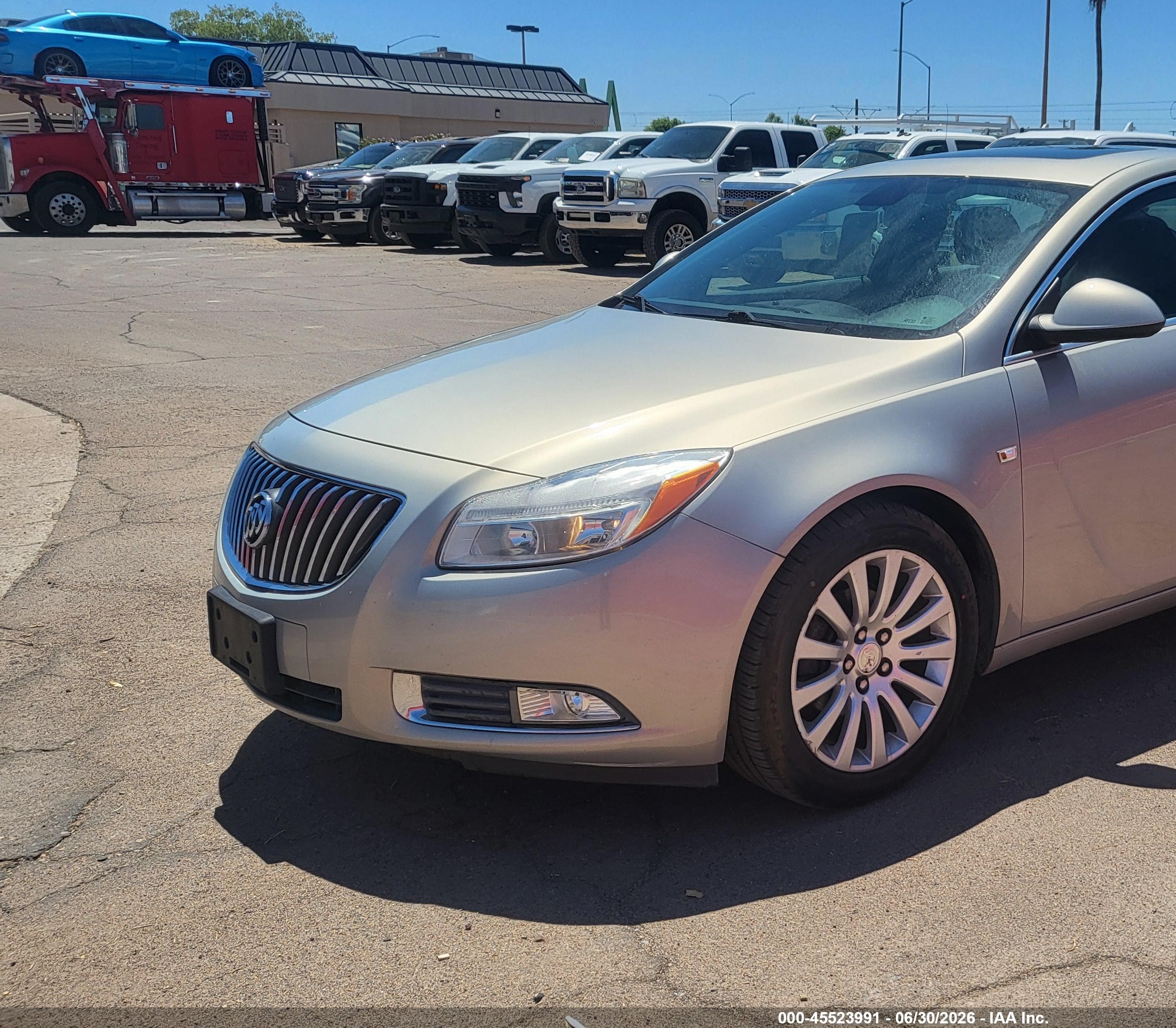 2011 Buick Regal Cxl Russelsheim Silver vin: W04GU5GC1B1006476