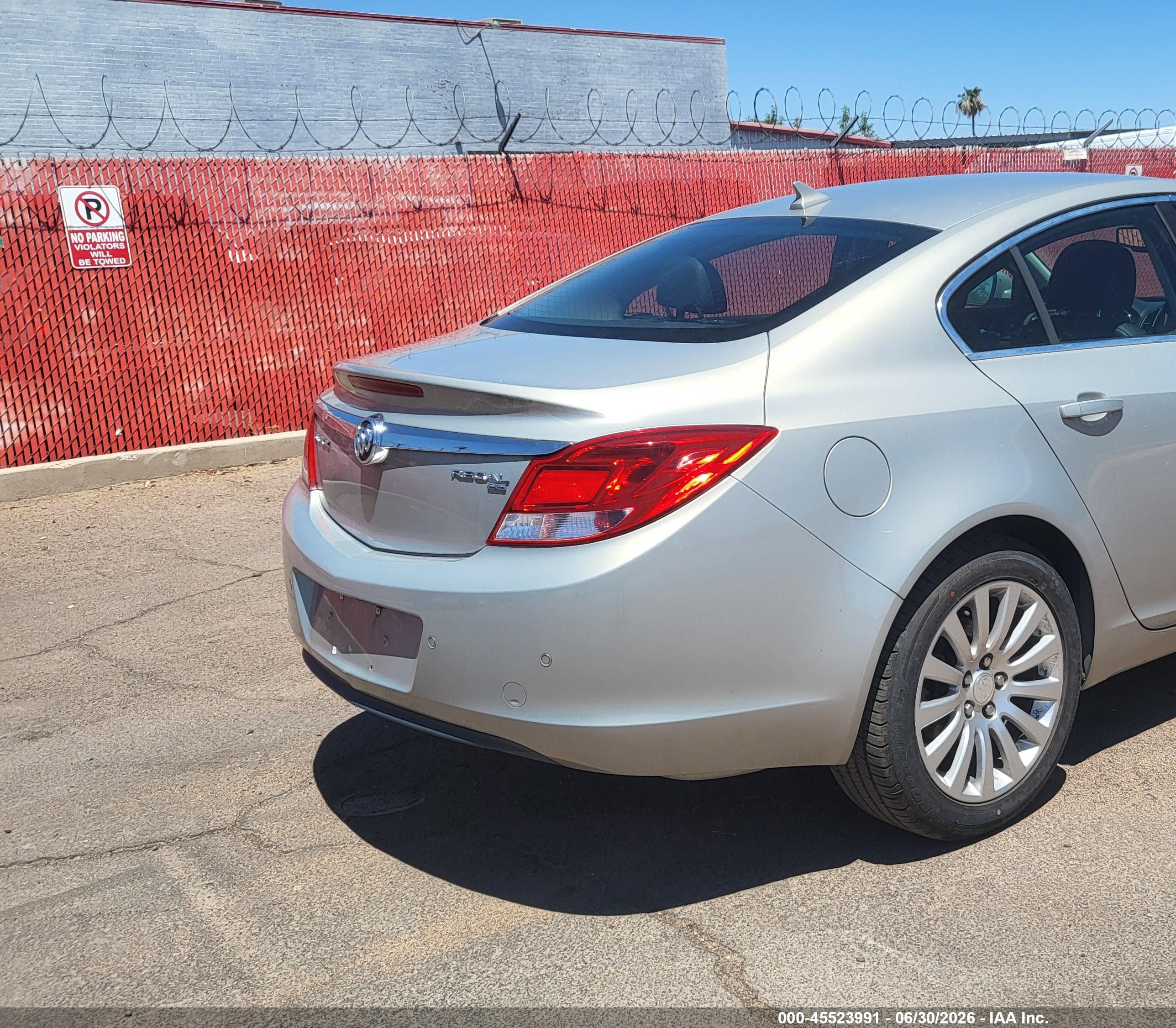 2011 Buick Regal Cxl Russelsheim Silver vin: W04GU5GC1B1006476