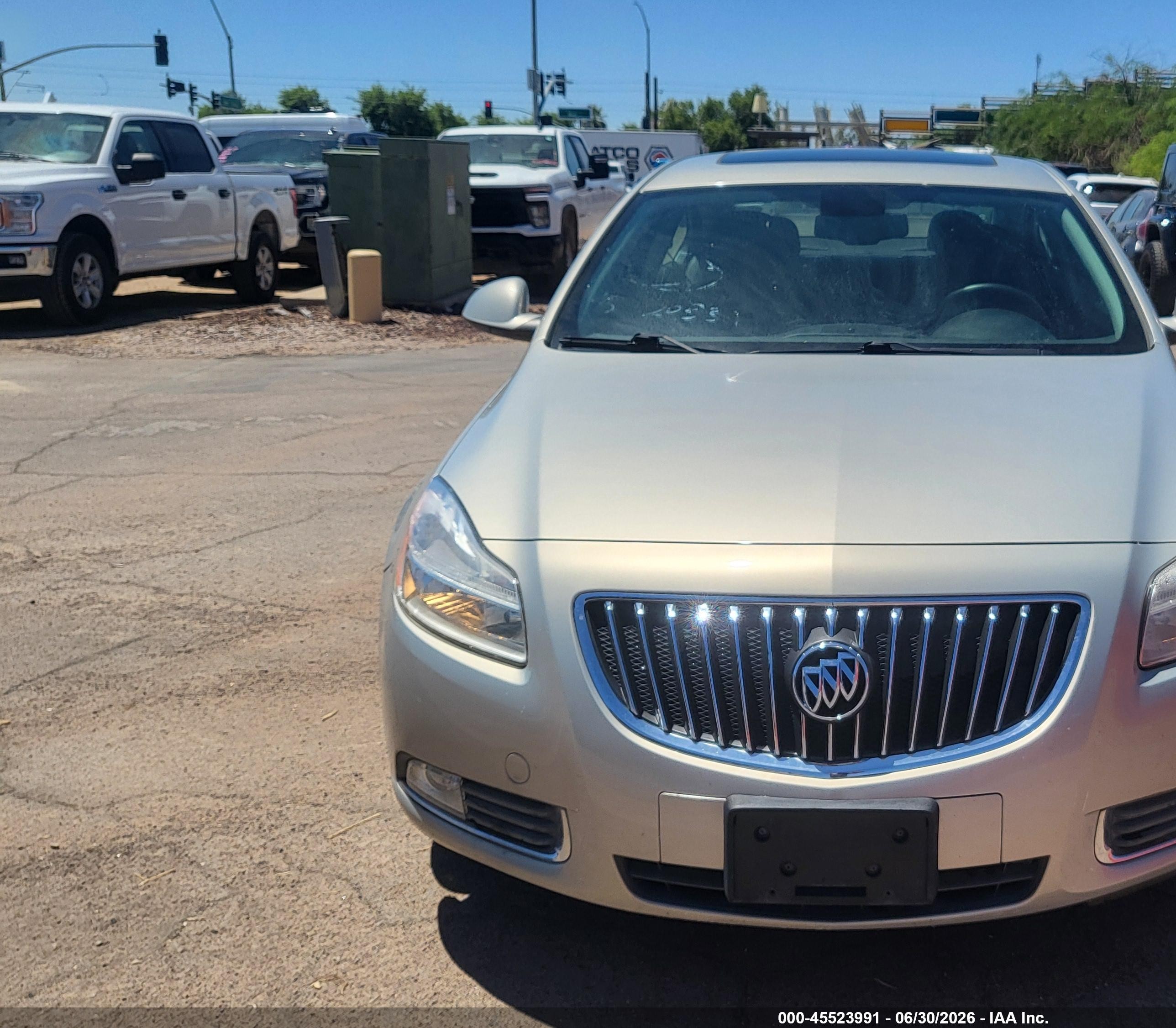 2011 Buick Regal Cxl Russelsheim Silver vin: W04GU5GC1B1006476