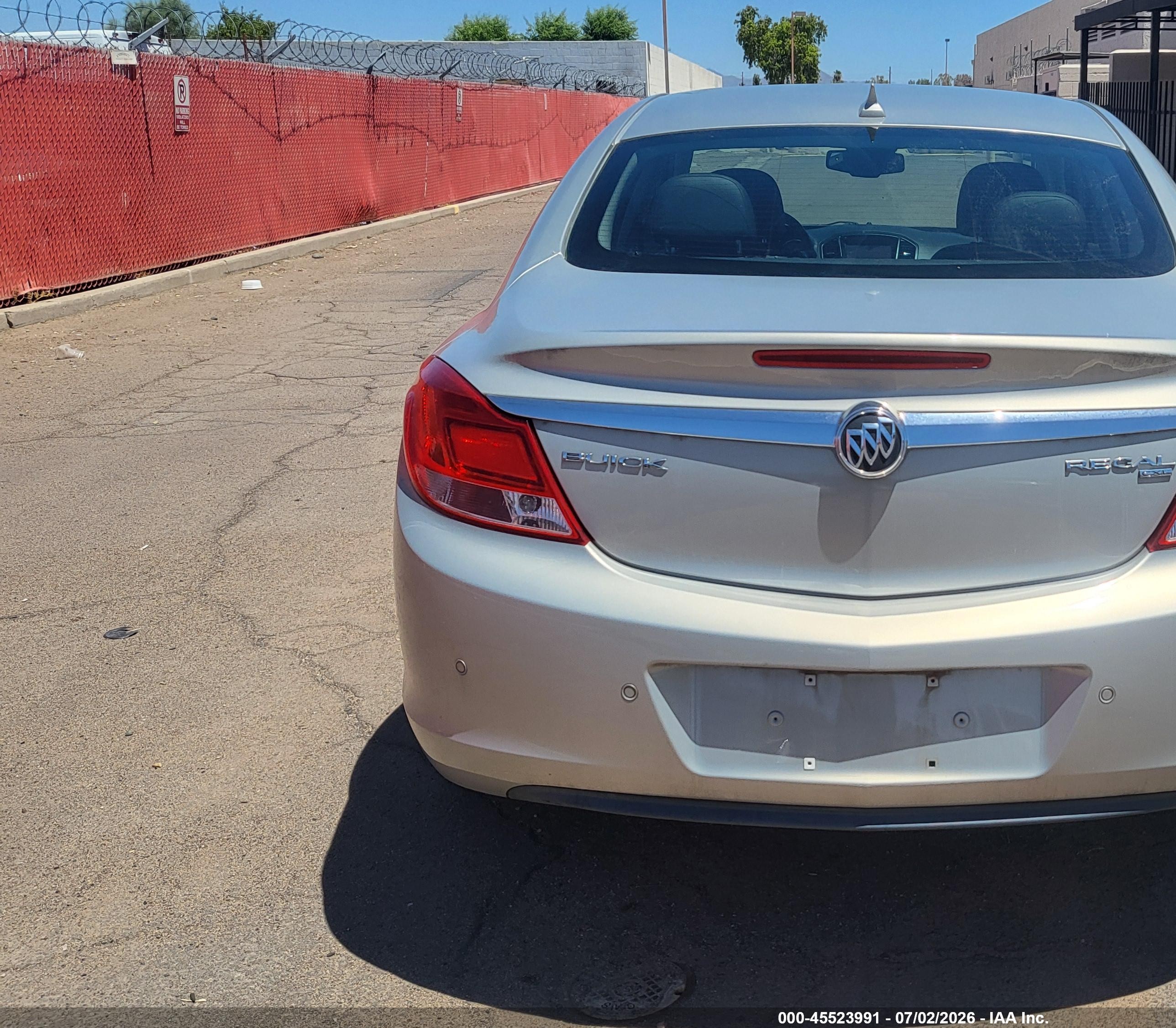 2011 Buick Regal Cxl Russelsheim Silver vin: W04GU5GC1B1006476