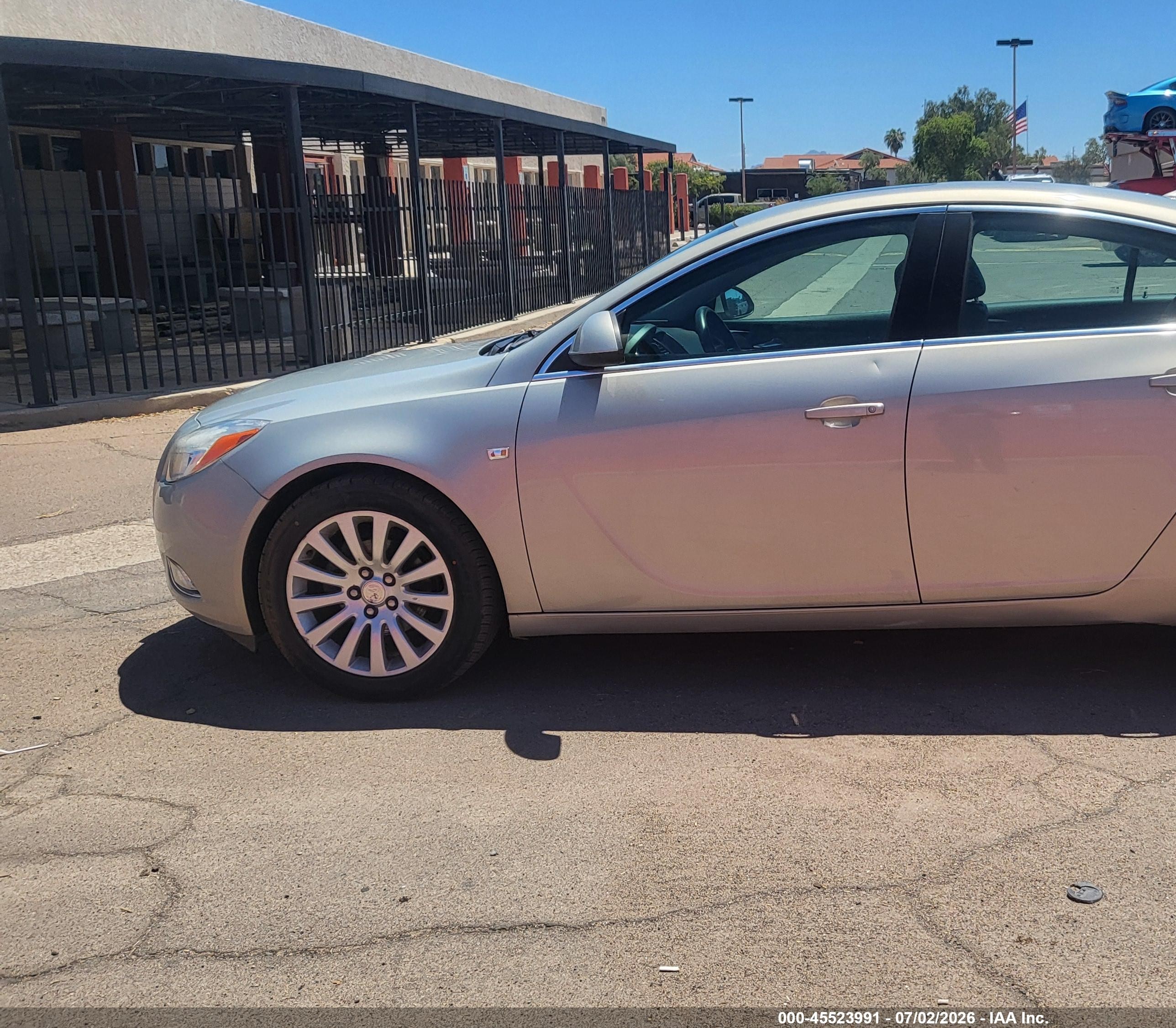 2011 Buick Regal Cxl Russelsheim Silver vin: W04GU5GC1B1006476