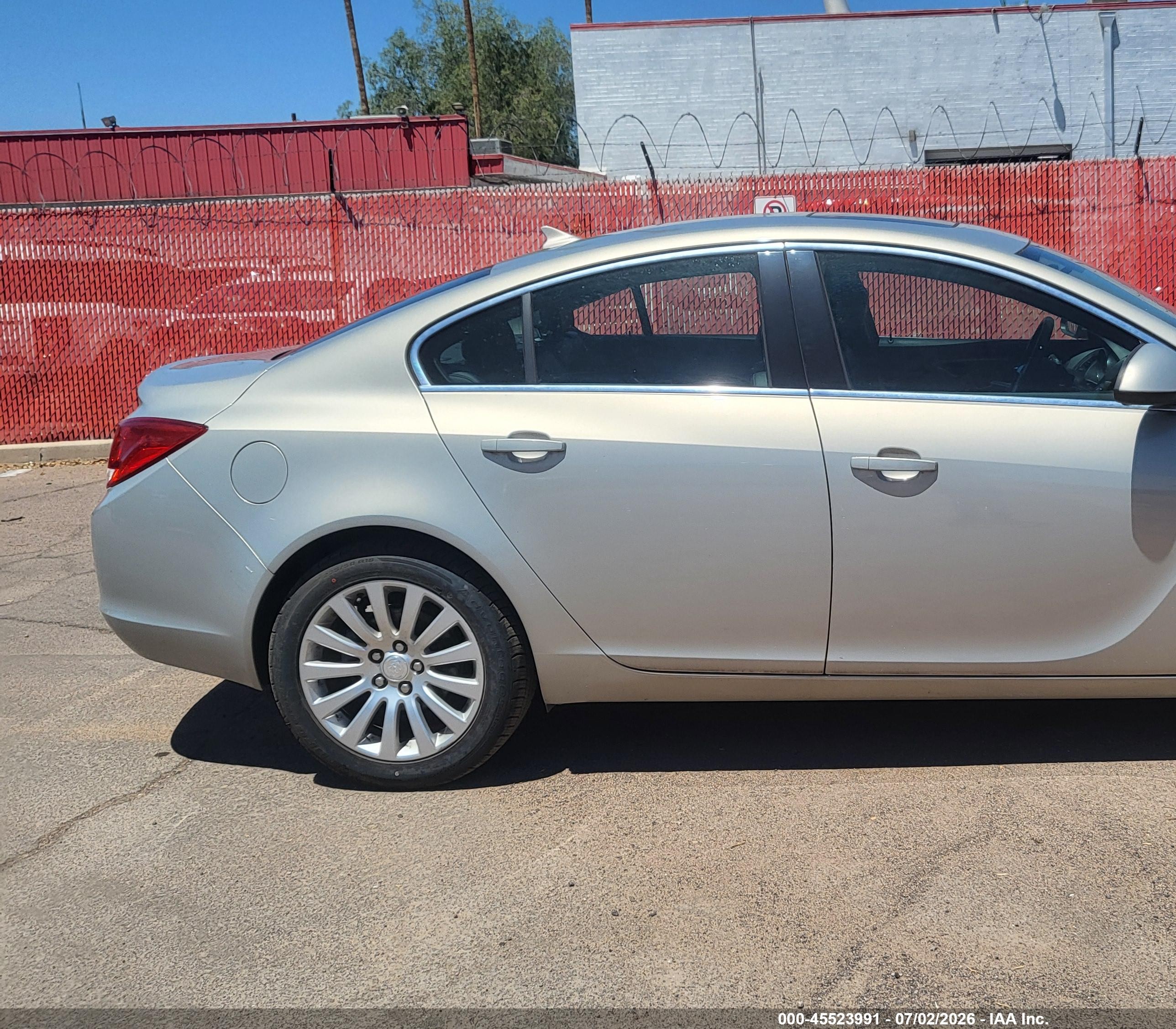 2011 Buick Regal Cxl Russelsheim Silver vin: W04GU5GC1B1006476