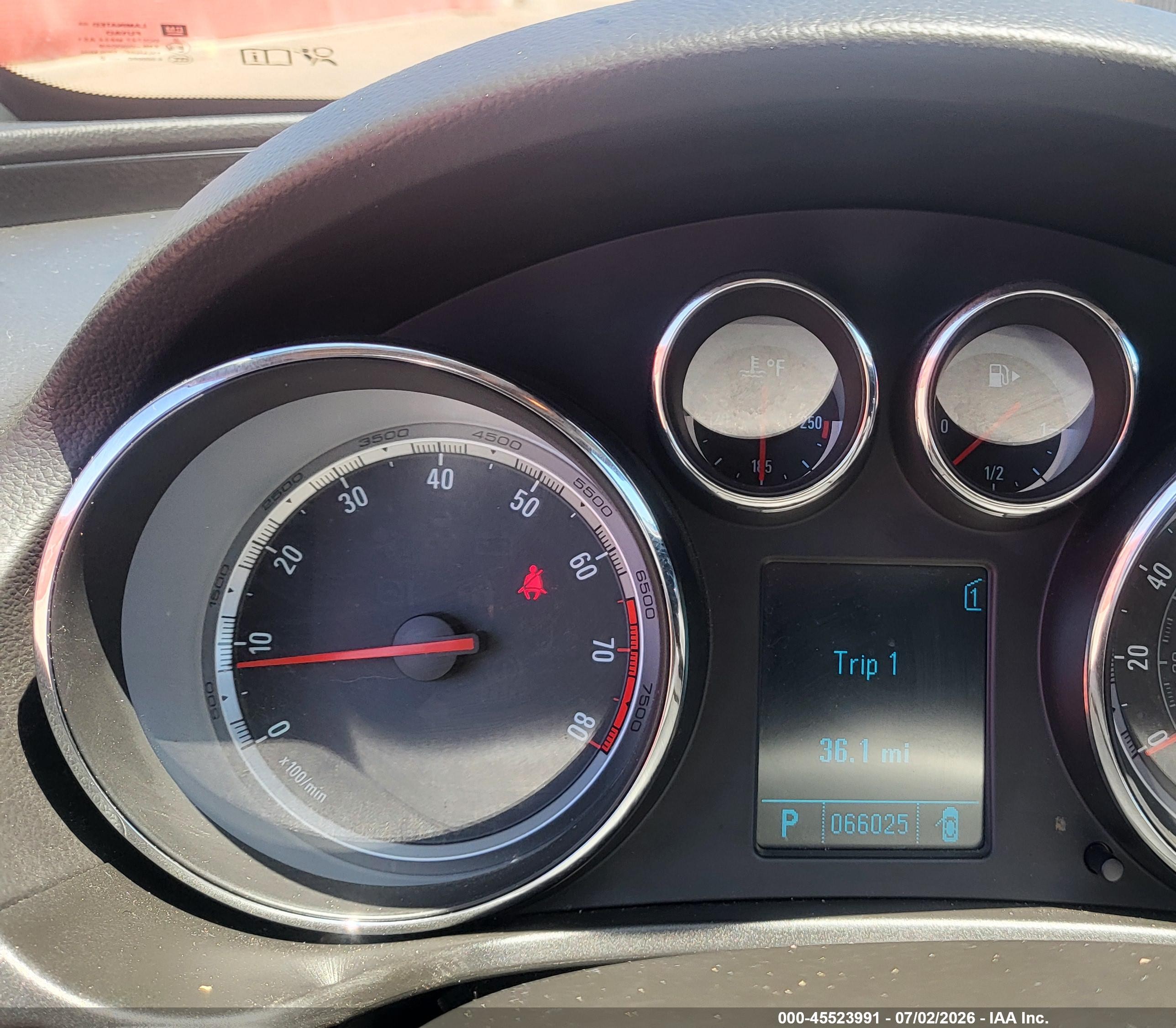 2011 Buick Regal Cxl Russelsheim Silver vin: W04GU5GC1B1006476