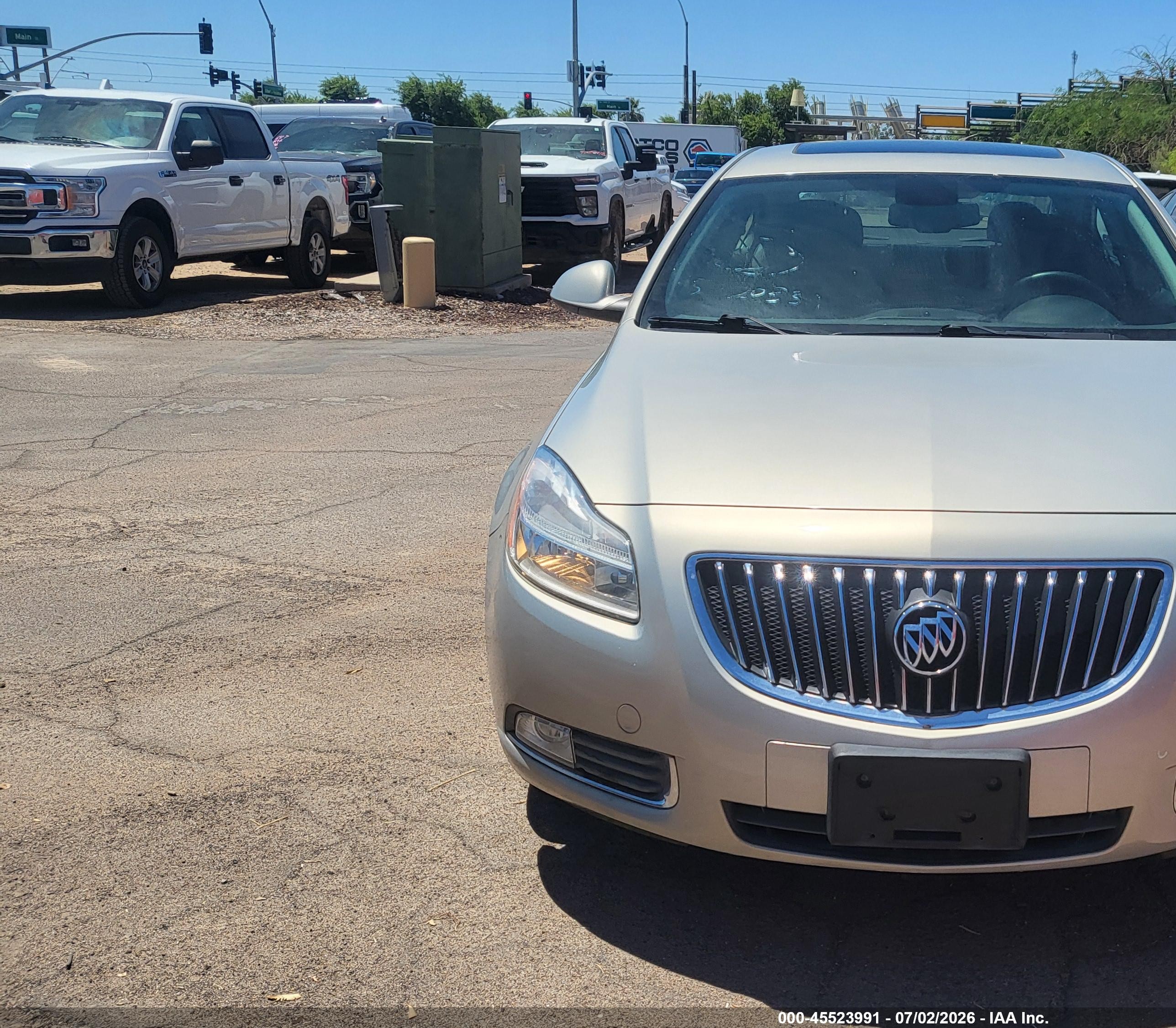 2011 Buick Regal Cxl Russelsheim Silver vin: W04GU5GC1B1006476