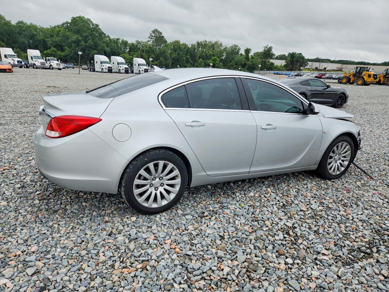 2011 Buick Regal Cxl Silver vin: W04GU5GC3B1070826