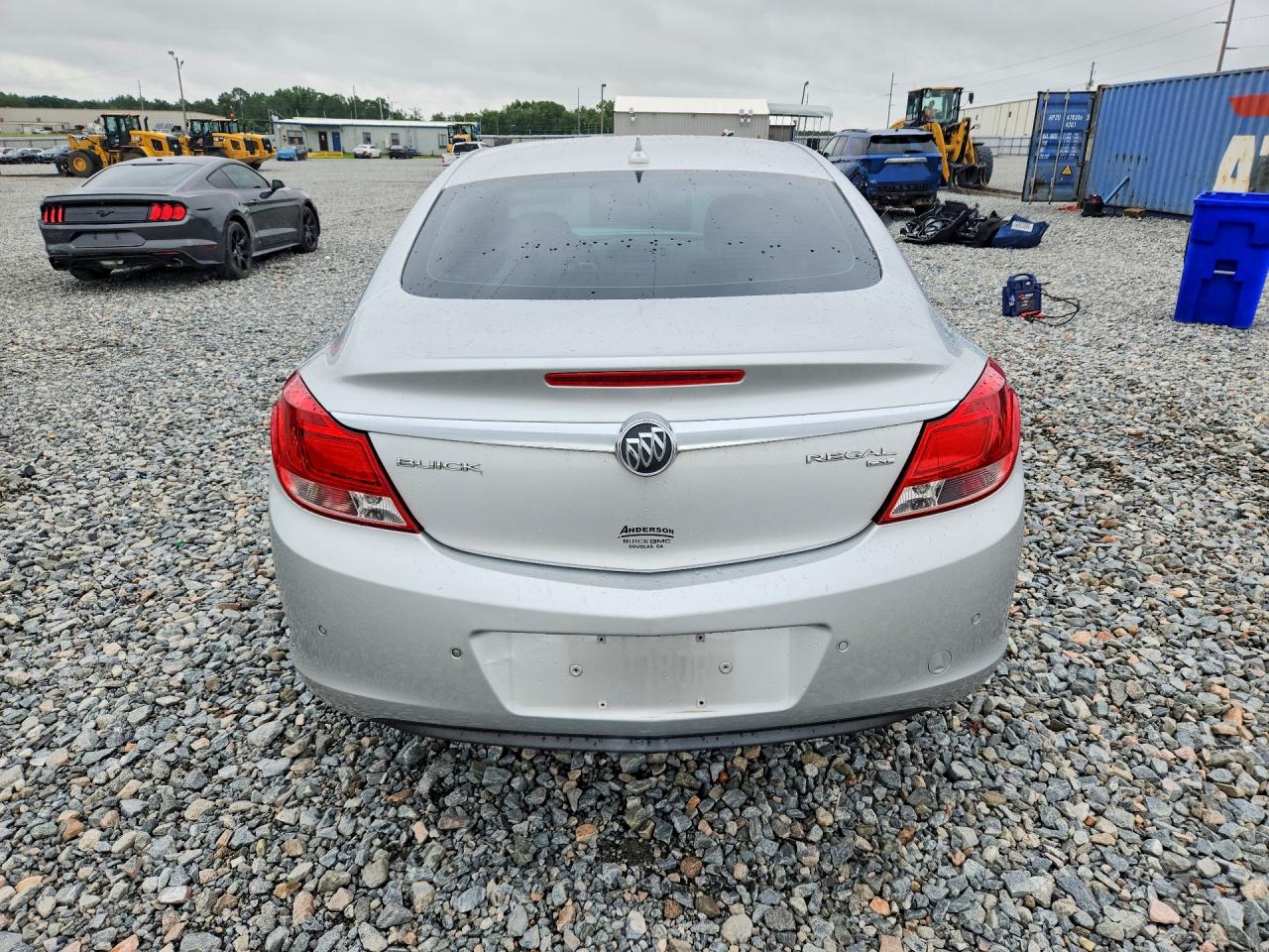 2011 Buick Regal Cxl Silver vin: W04GU5GC3B1070826