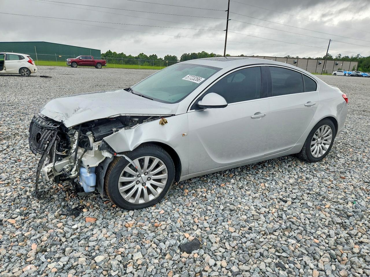 2011 Buick Regal Cxl Silver vin: W04GU5GC3B1070826