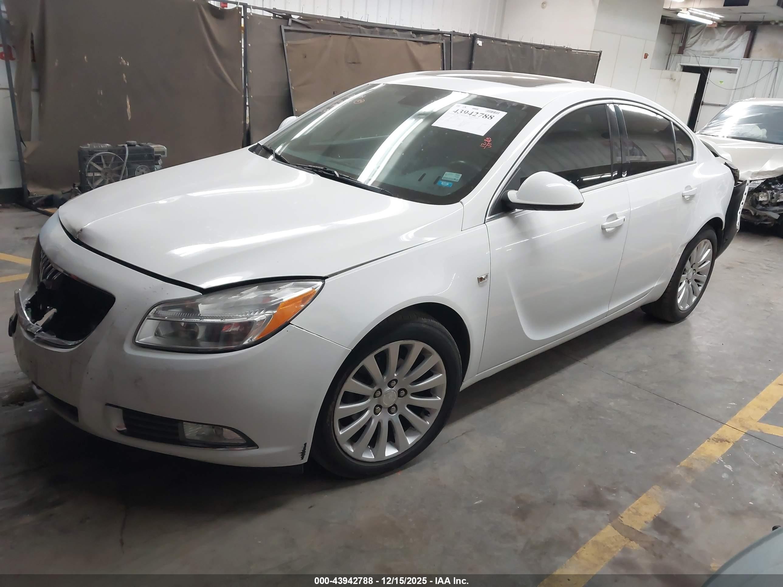 2011 Buick Regal Cxl Russelsheim White vin: W04GU5GC5B1011230