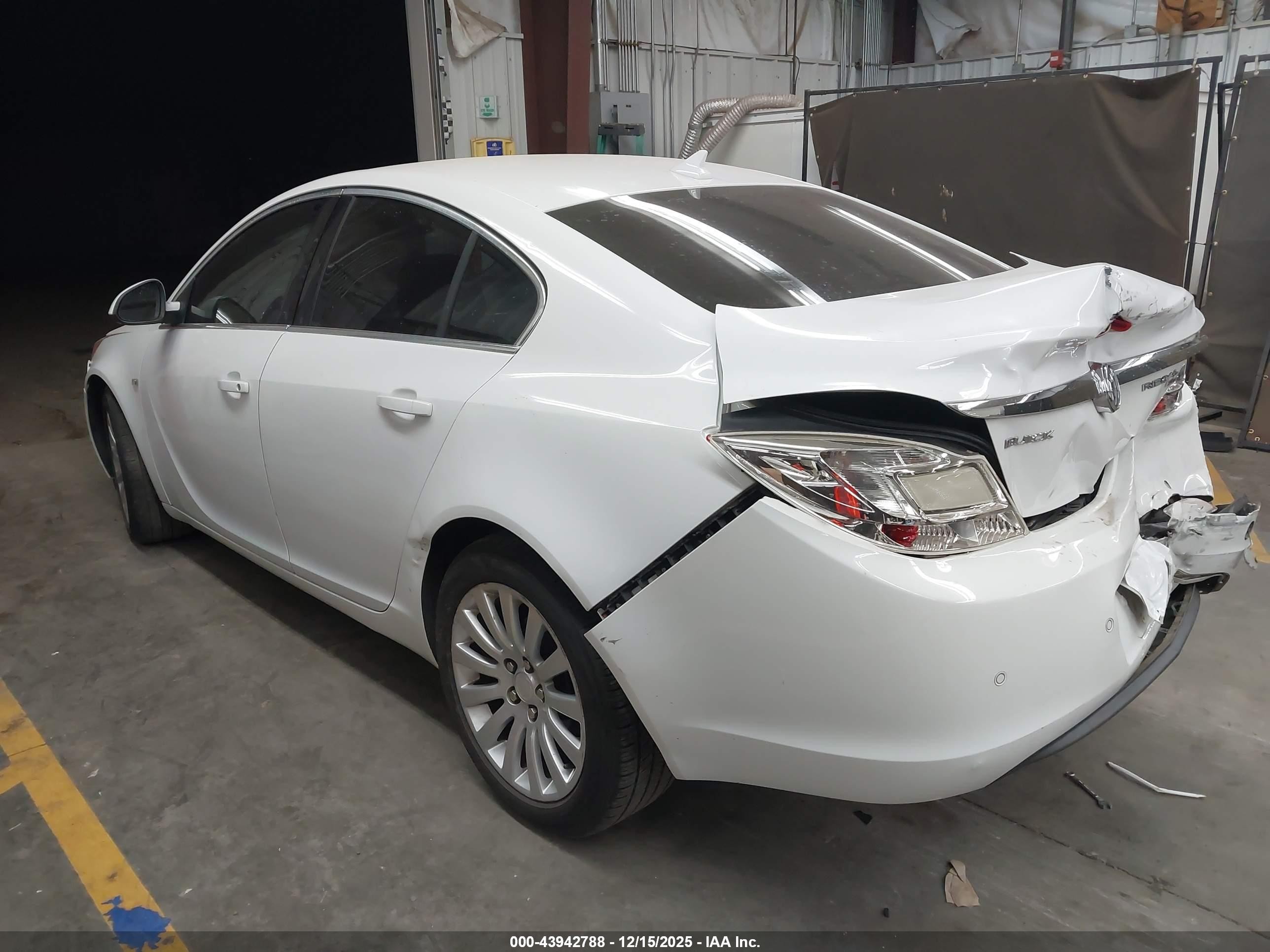 2011 Buick Regal Cxl Russelsheim White vin: W04GU5GC5B1011230