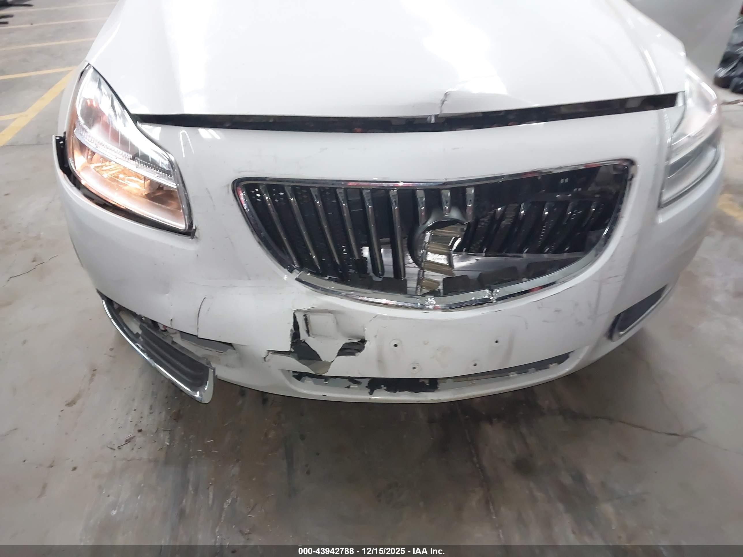 2011 Buick Regal Cxl Russelsheim White vin: W04GU5GC5B1011230
