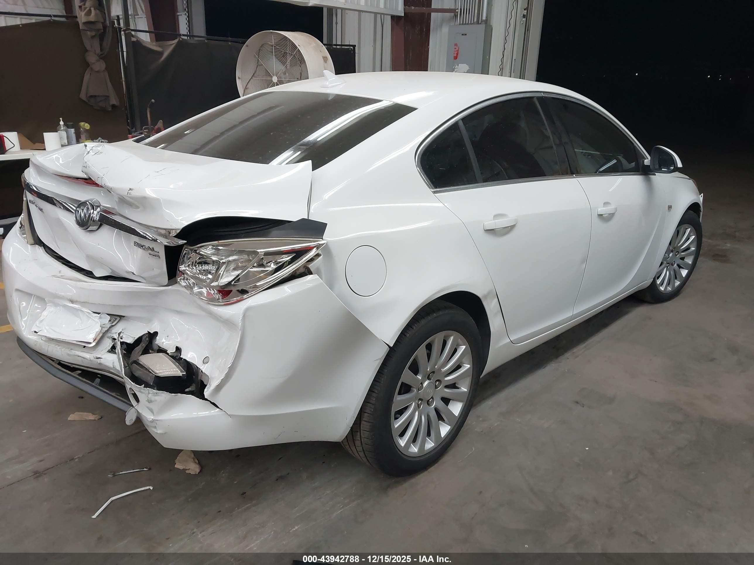 2011 Buick Regal Cxl Russelsheim White vin: W04GU5GC5B1011230