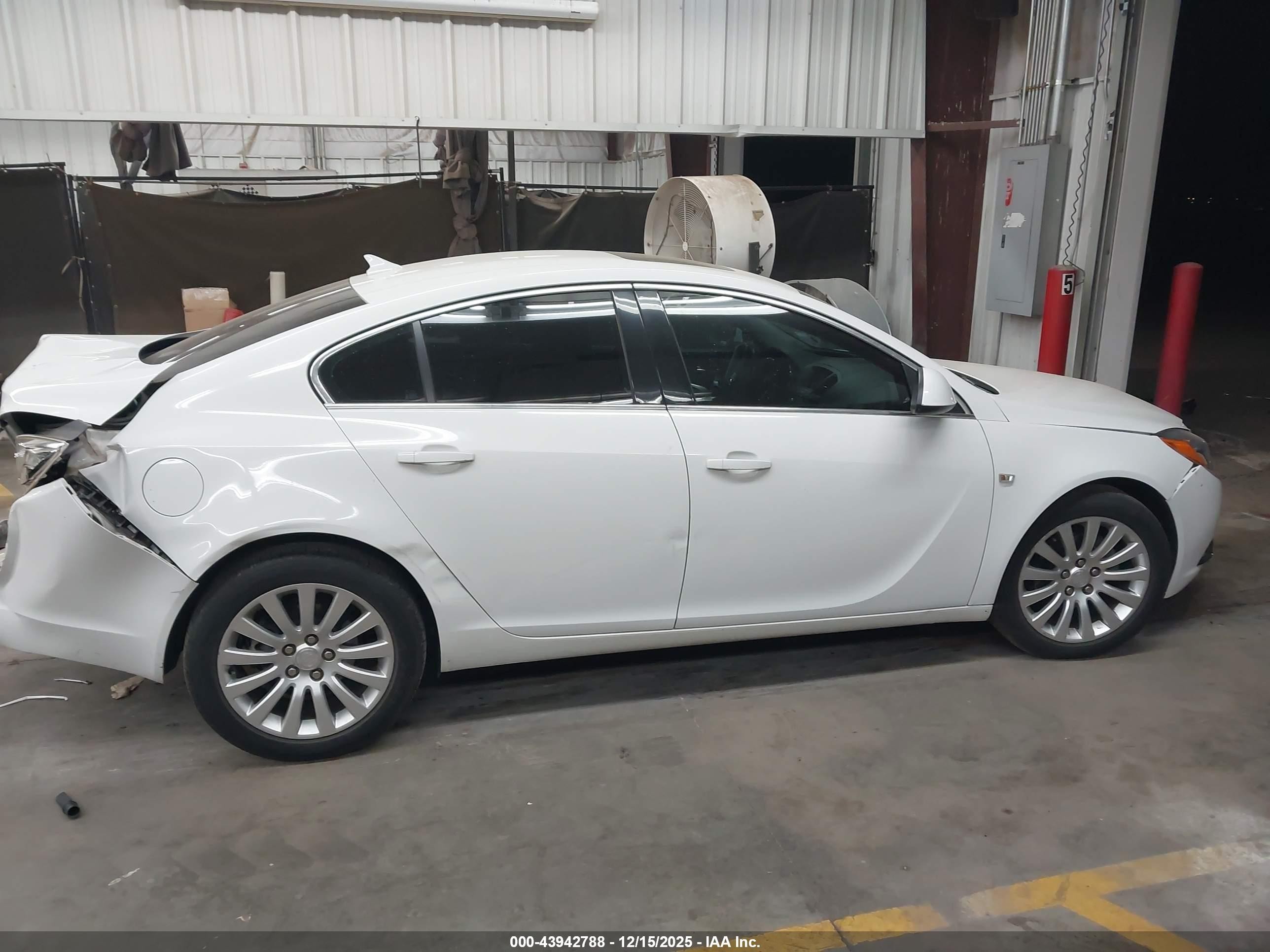 2011 Buick Regal Cxl Russelsheim White vin: W04GU5GC5B1011230
