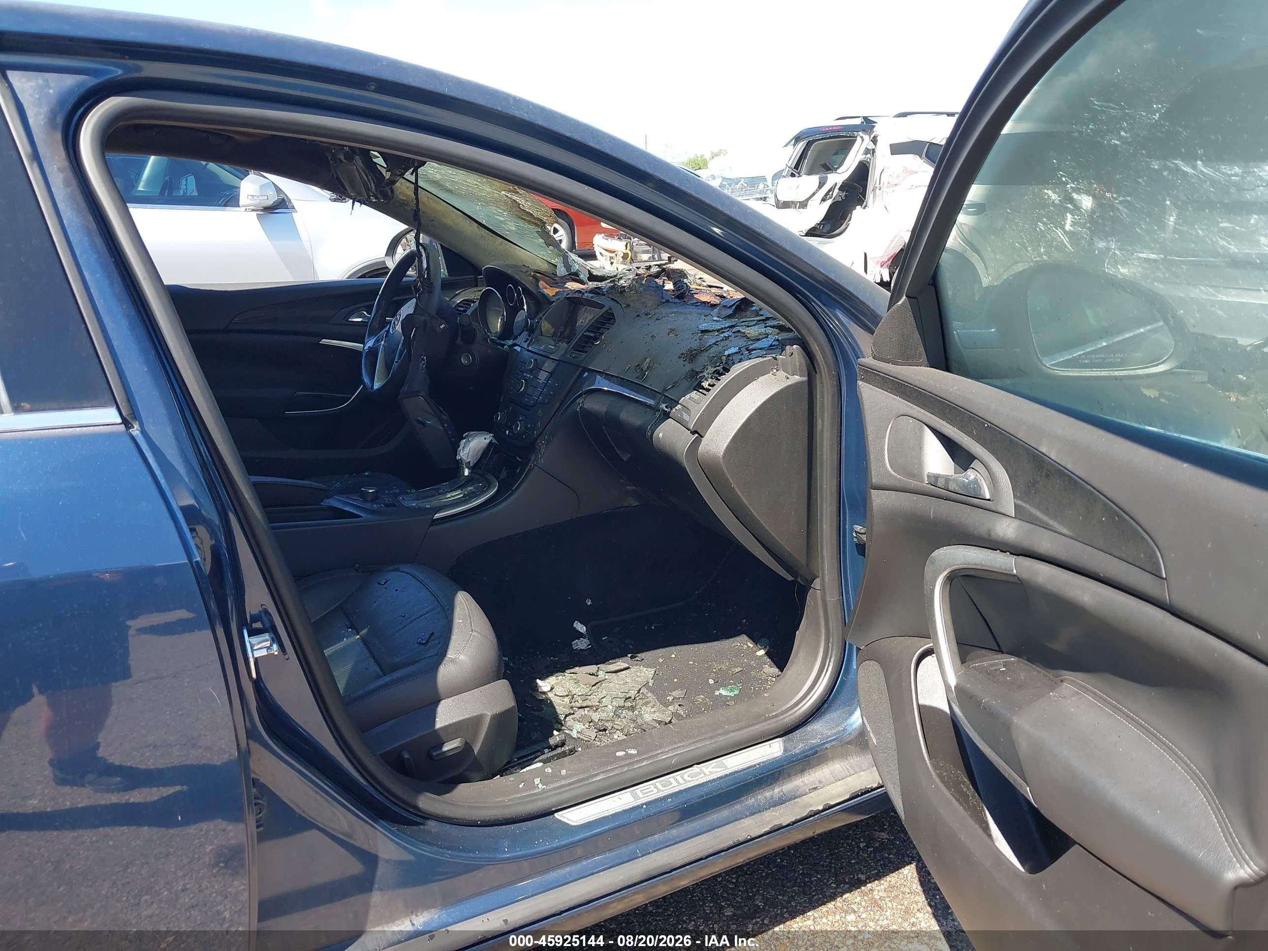 2011 Buick Regal Cxl Russelsheim Dark Blue vin: W04GU5GC6B1012712
