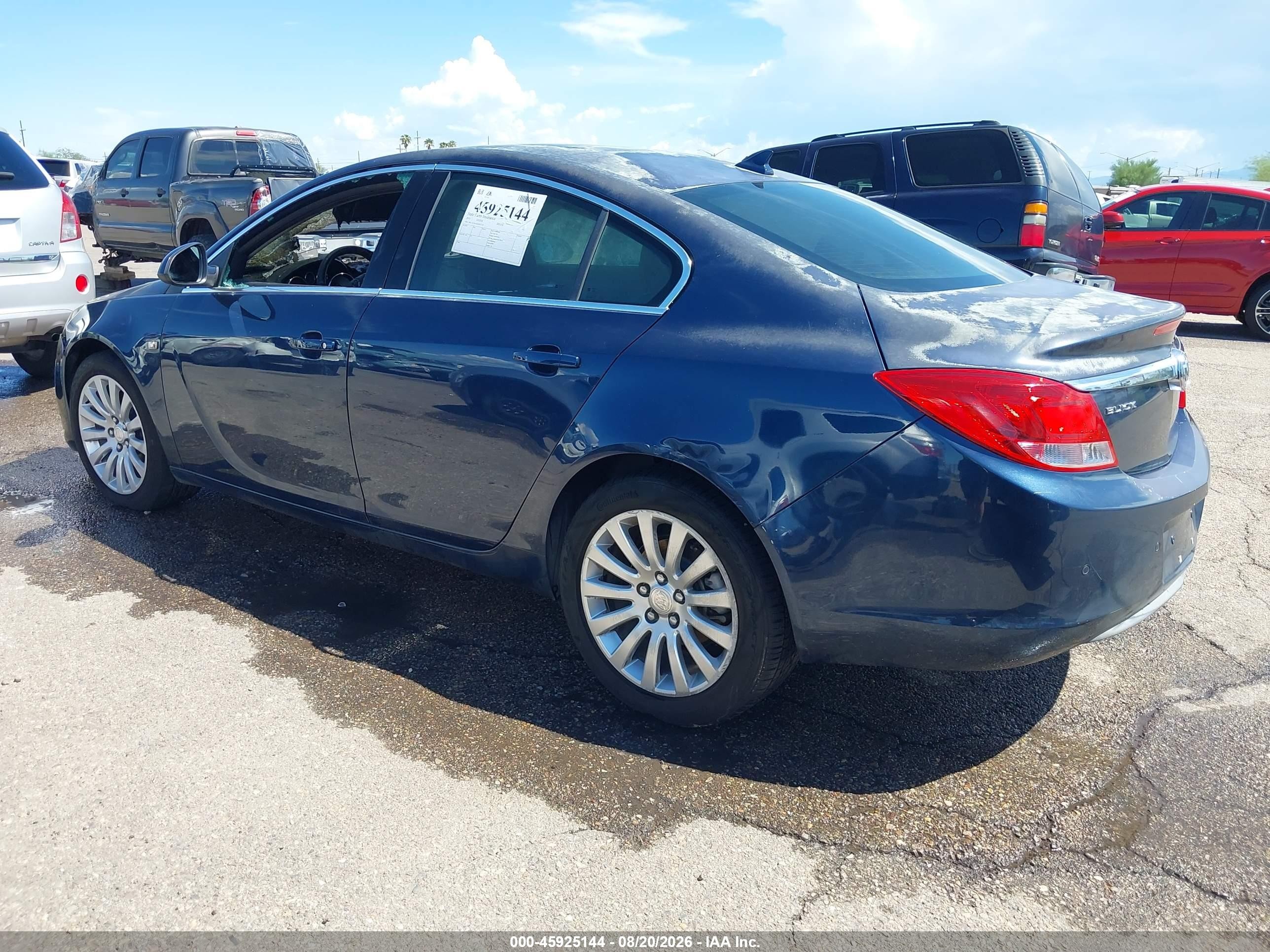 2011 Buick Regal Cxl Russelsheim Dark Blue vin: W04GU5GC6B1012712