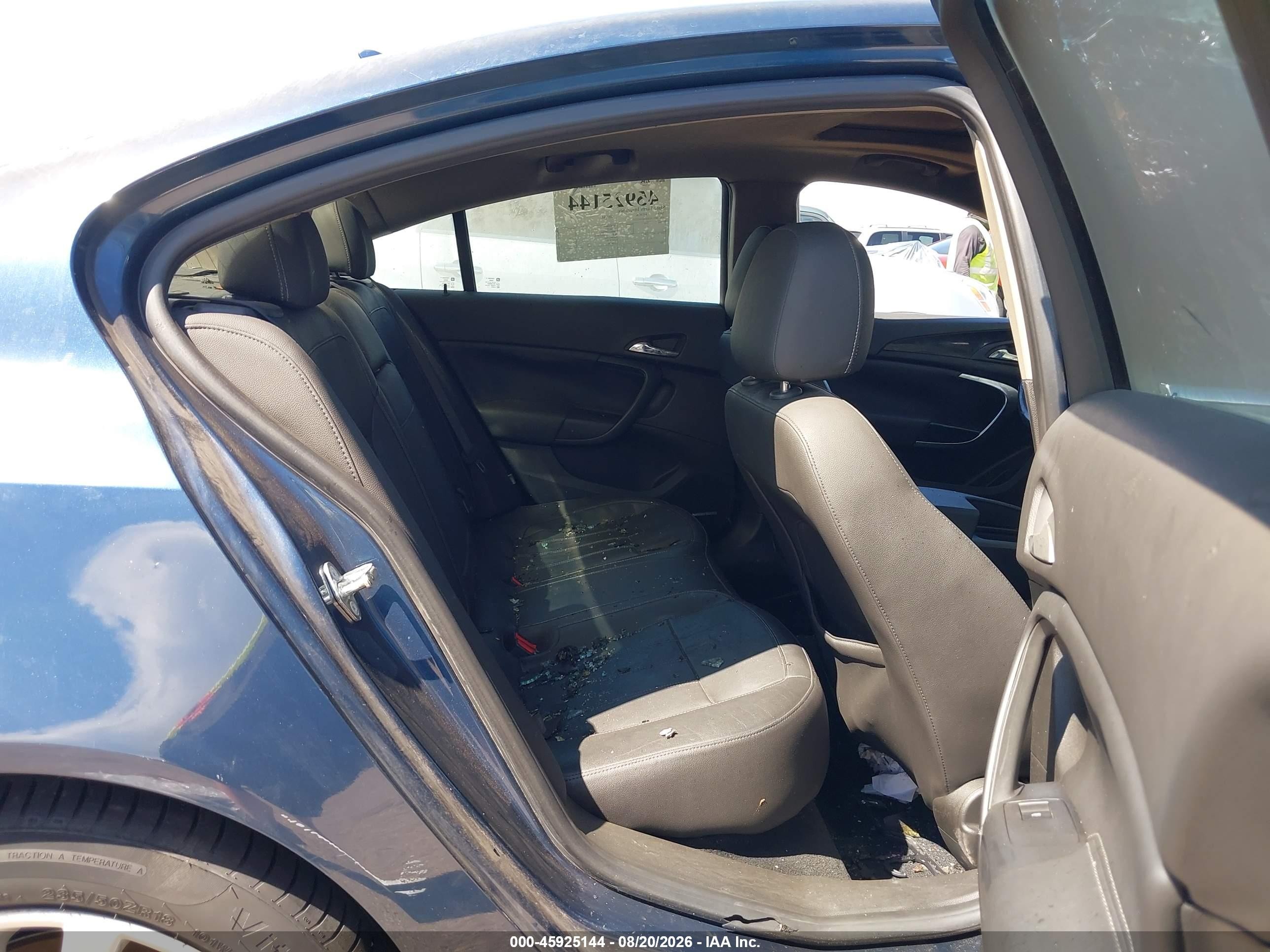 2011 Buick Regal Cxl Russelsheim Dark Blue vin: W04GU5GC6B1012712