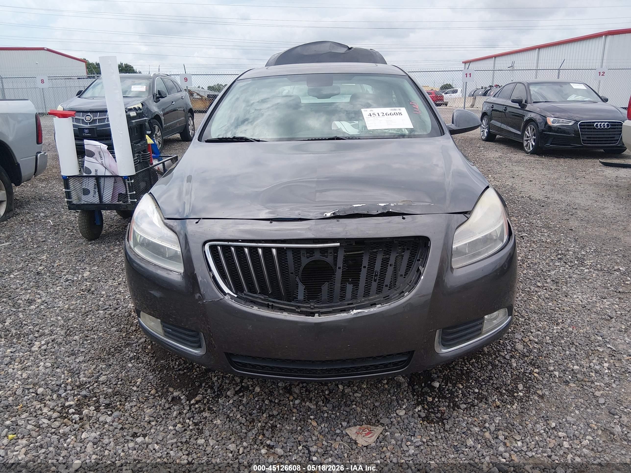 2011 Buick Regal Cxl Russelsheim Серый vin: W04GU5GC7B1088617