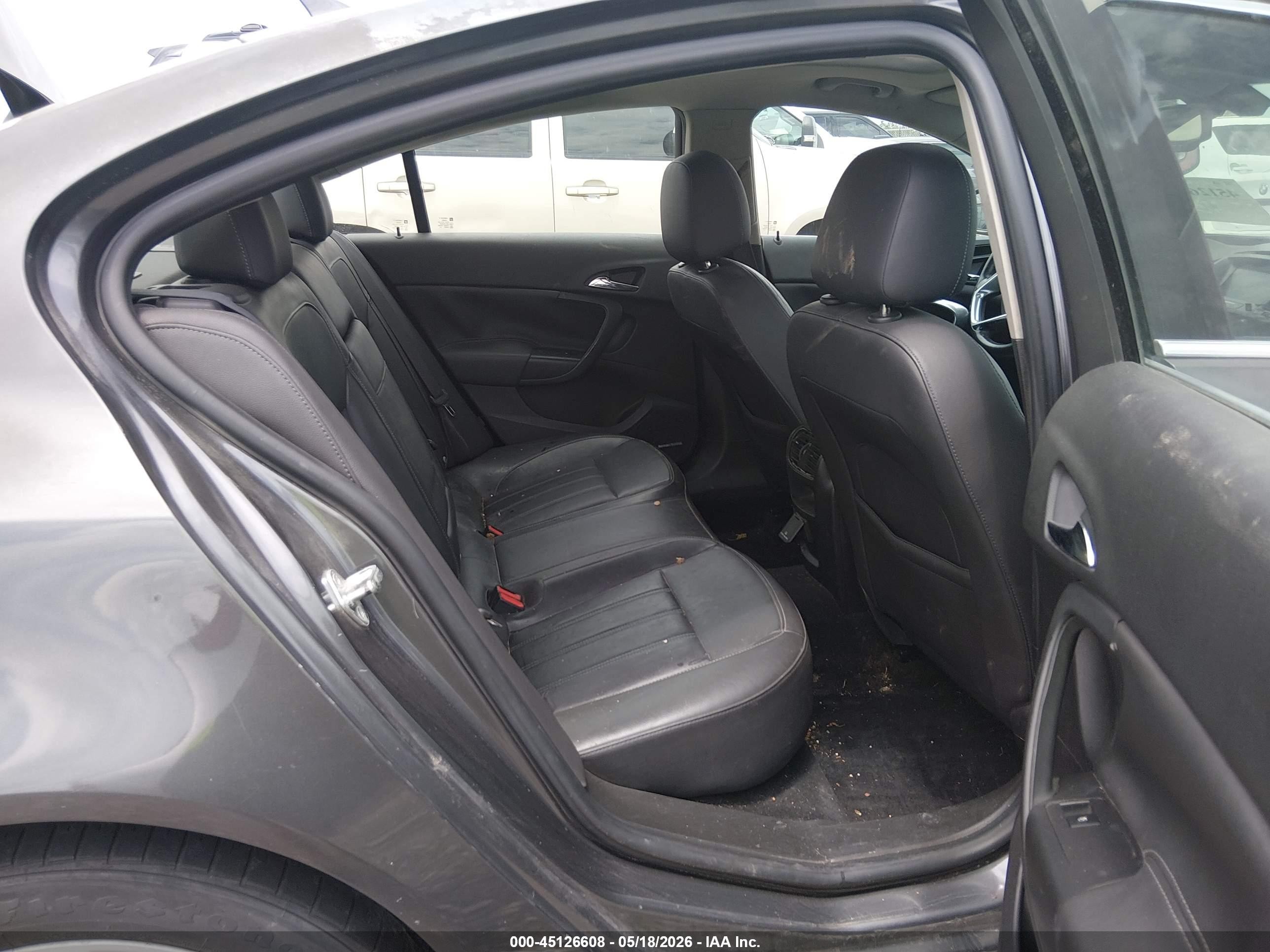 2011 Buick Regal Cxl Russelsheim Серый vin: W04GU5GC7B1088617