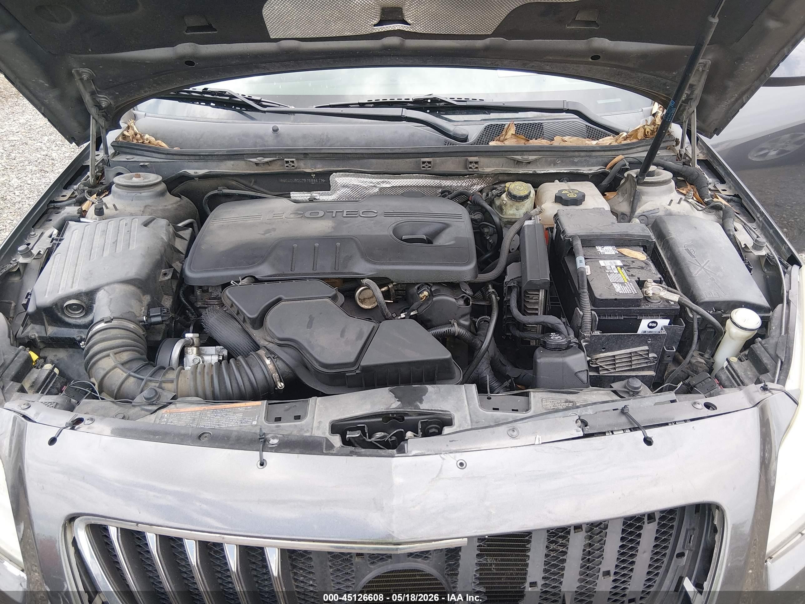 2011 Buick Regal Cxl Russelsheim Серый vin: W04GU5GC7B1088617