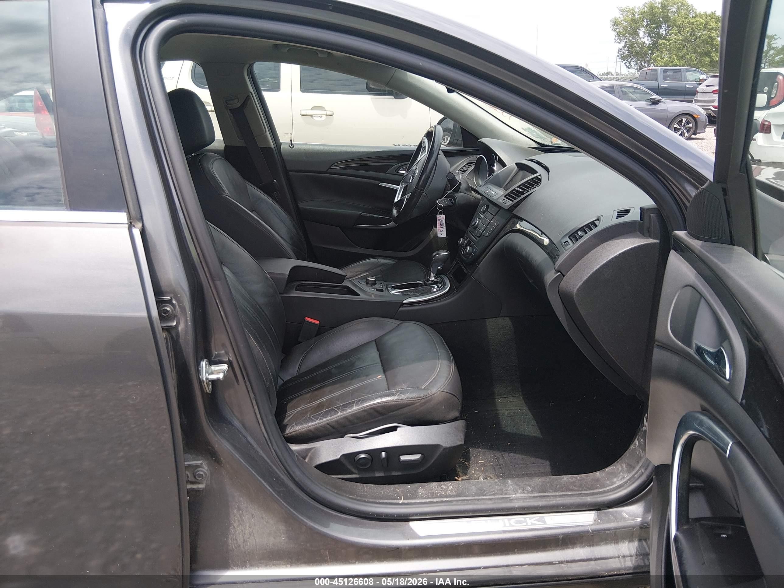 2011 Buick Regal Cxl Russelsheim Серый vin: W04GU5GC7B1088617