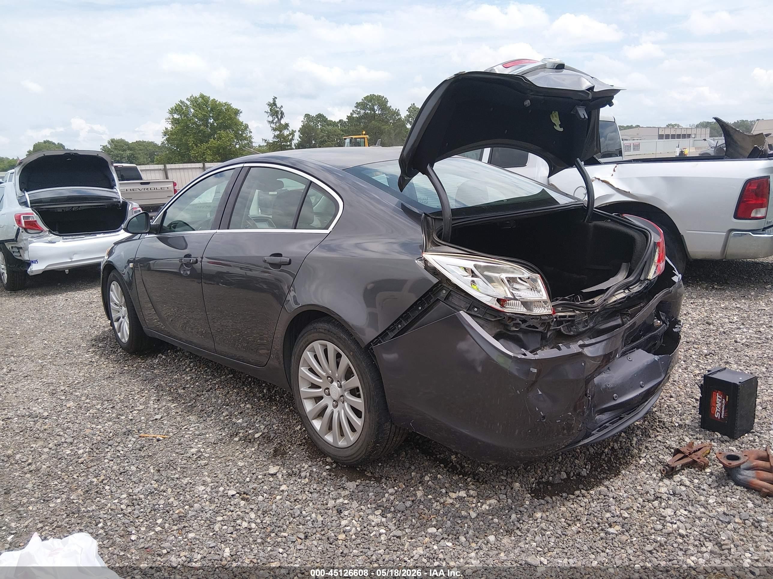 2011 Buick Regal Cxl Russelsheim Серый vin: W04GU5GC7B1088617