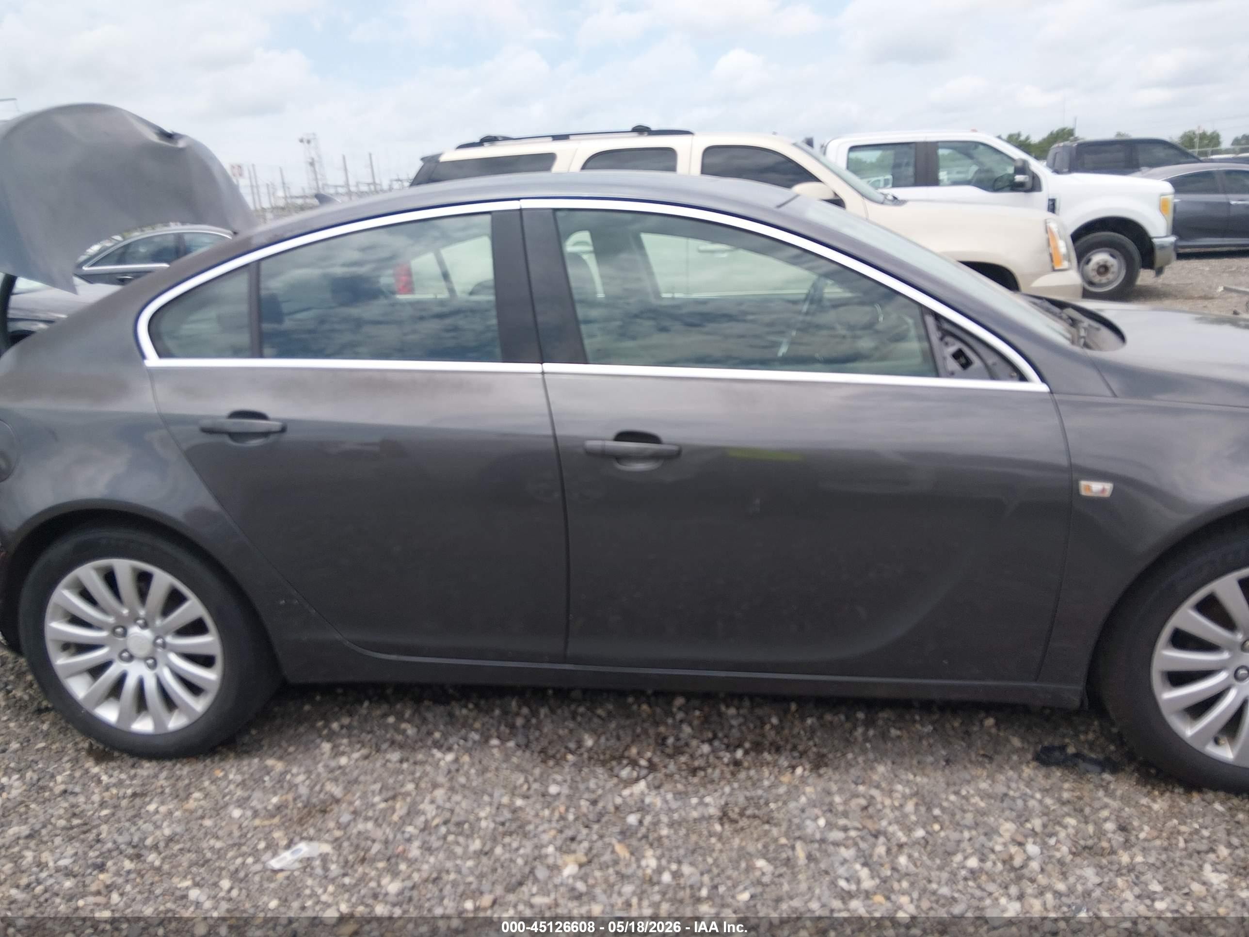 2011 Buick Regal Cxl Russelsheim Серый vin: W04GU5GC7B1088617