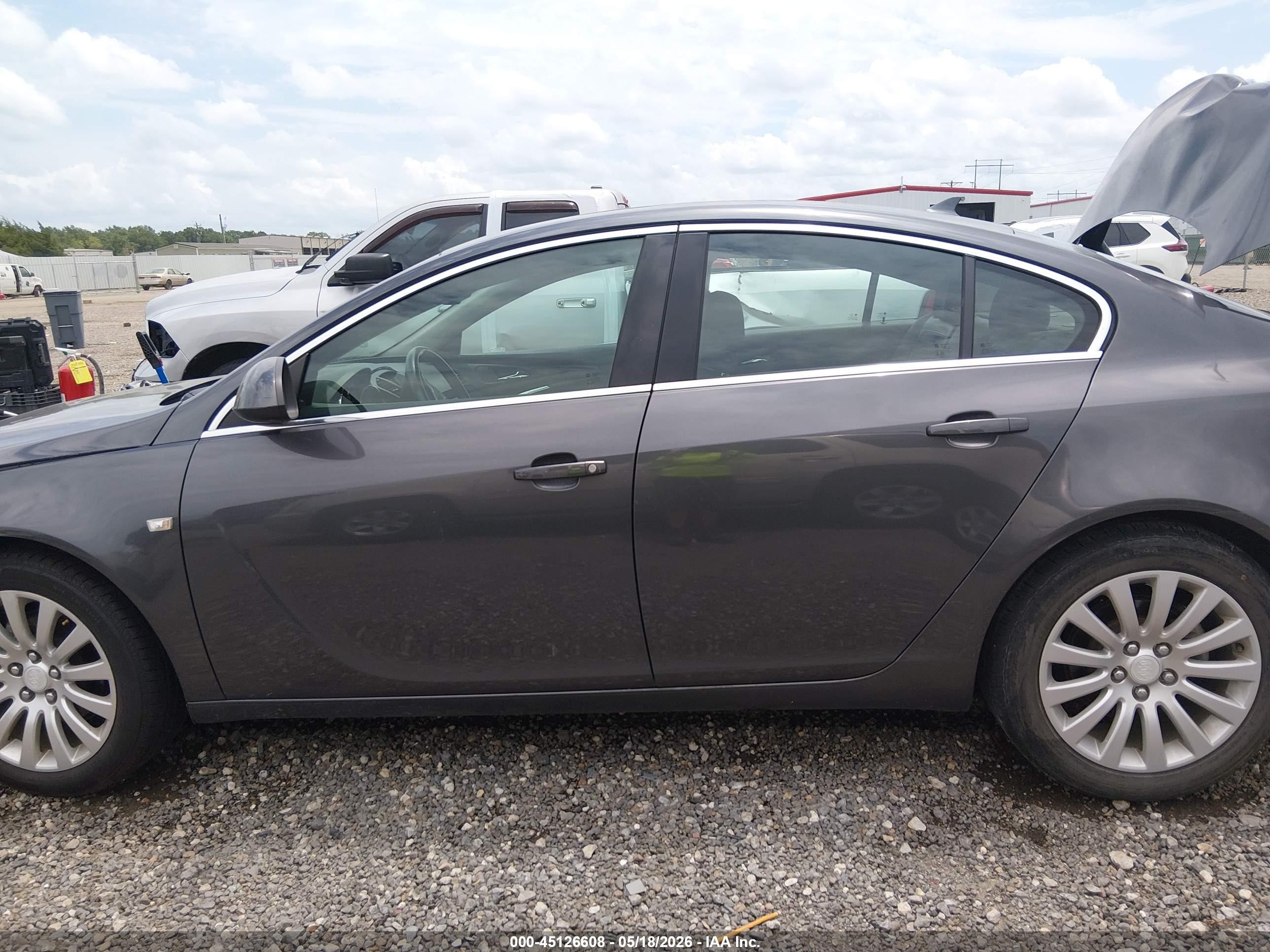 2011 Buick Regal Cxl Russelsheim Серый vin: W04GU5GC7B1088617