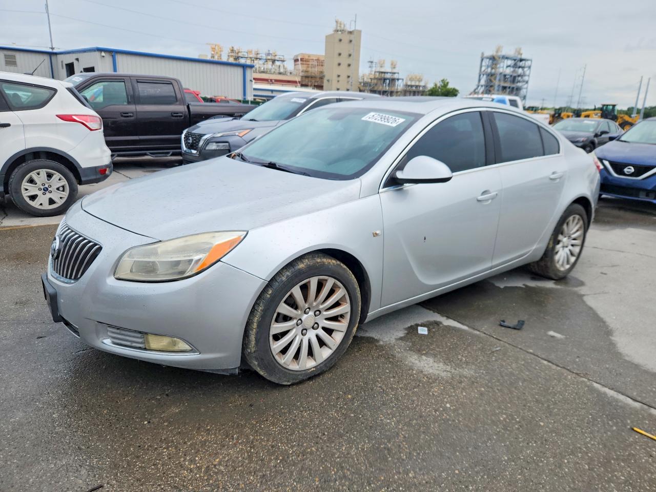 2011 Buick Regal Cxl Silver vin: W04GU5GC9B1017421