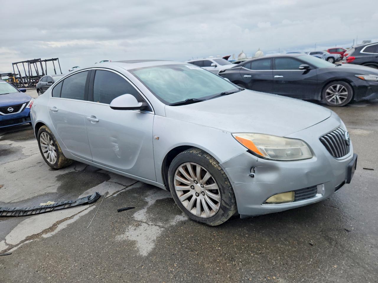 2011 Buick Regal Cxl Silver vin: W04GU5GC9B1017421