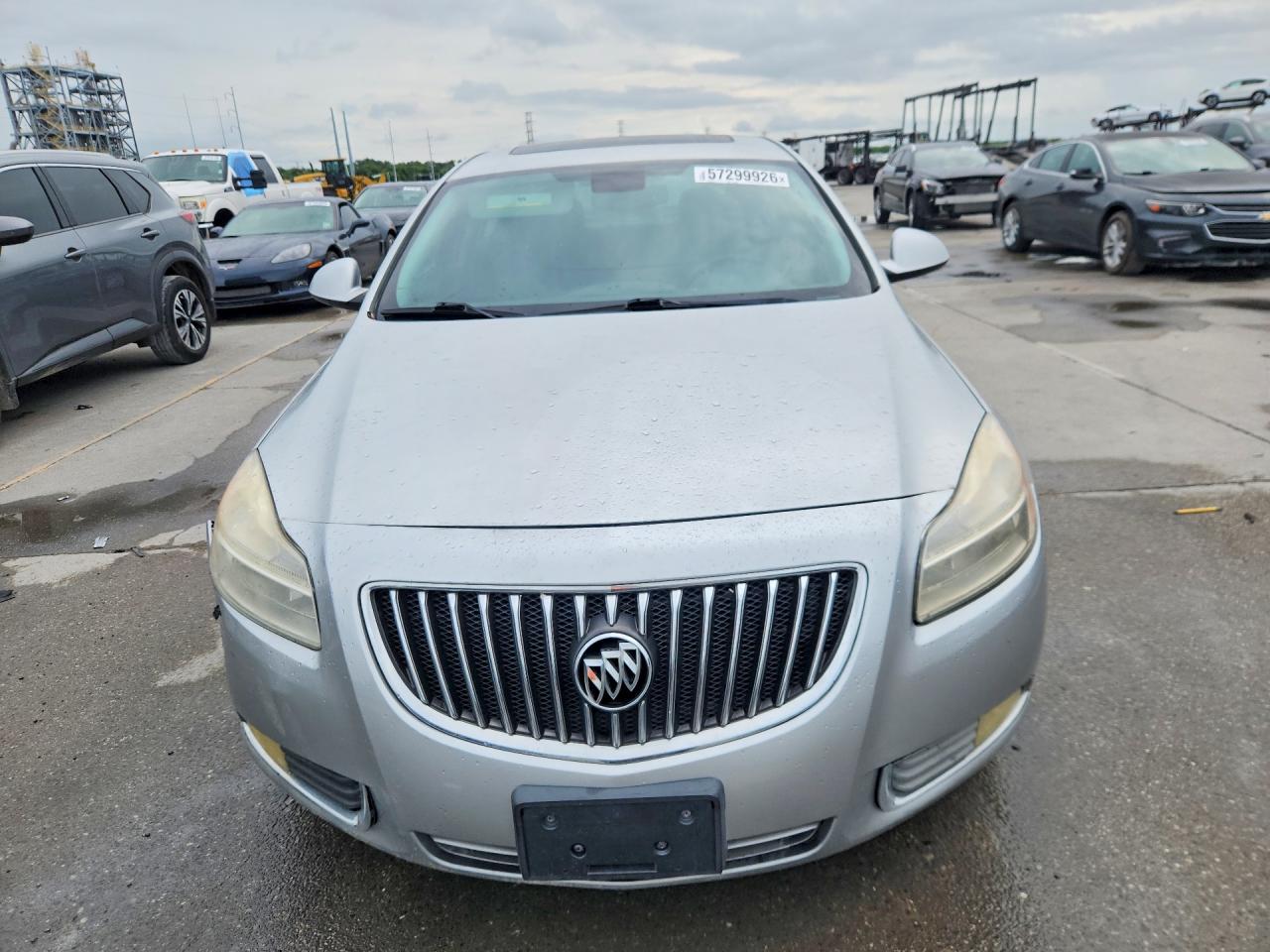 2011 Buick Regal Cxl Silver vin: W04GU5GC9B1017421
