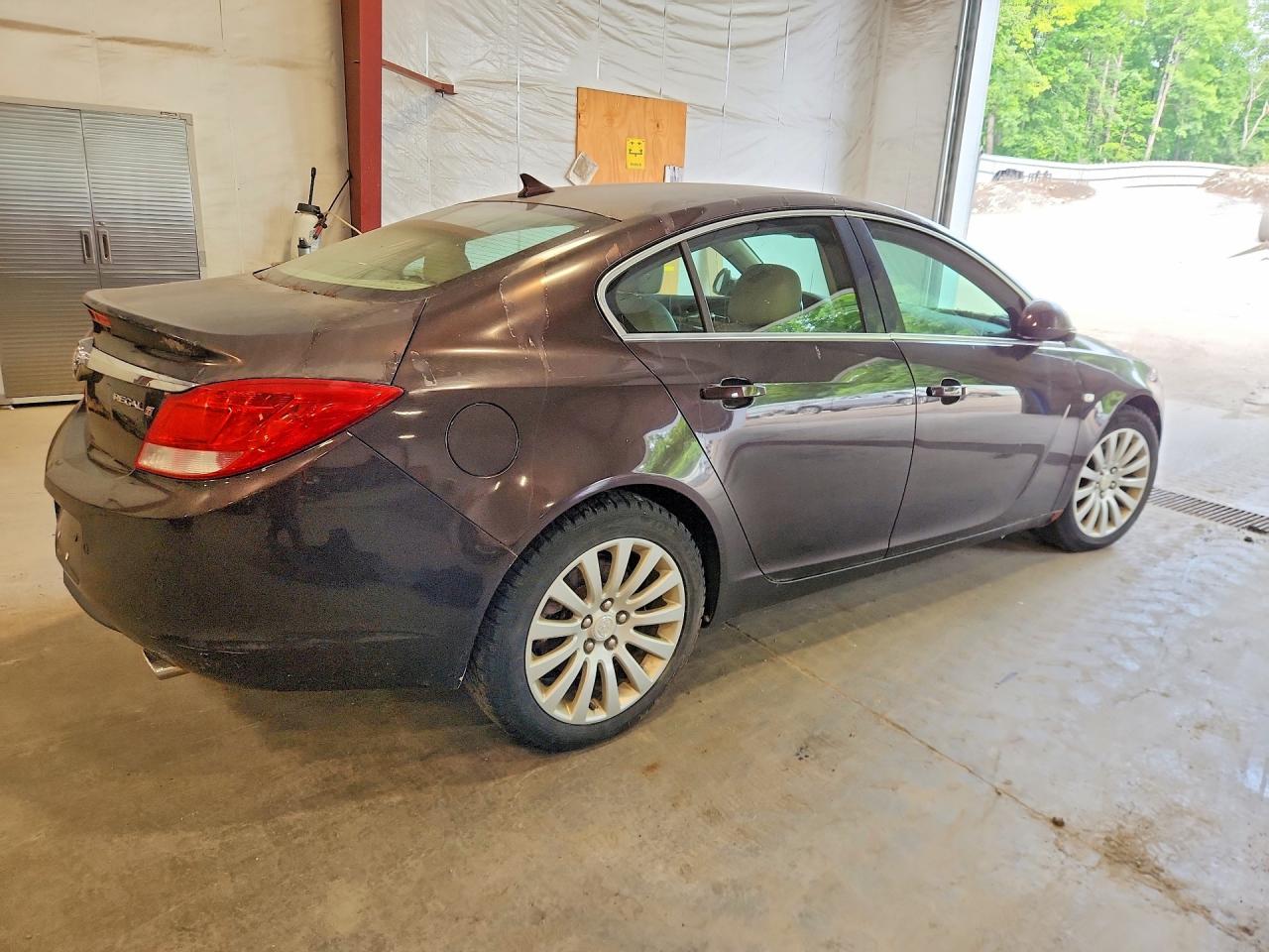 2011 Buick Regal Cxl Maroon vin: W04GV5EV1B1134556