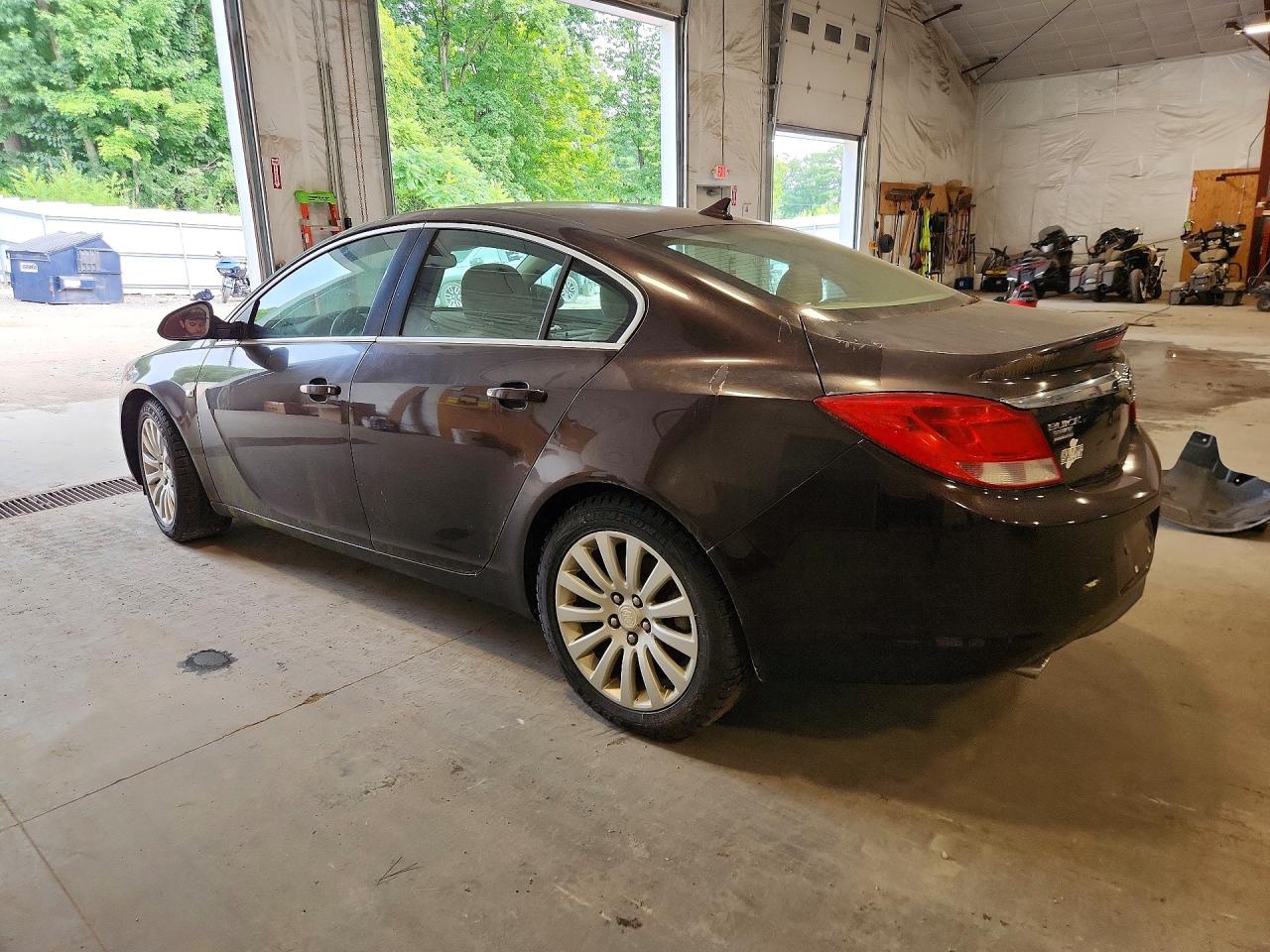 2011 Buick Regal Cxl Maroon vin: W04GV5EV1B1134556