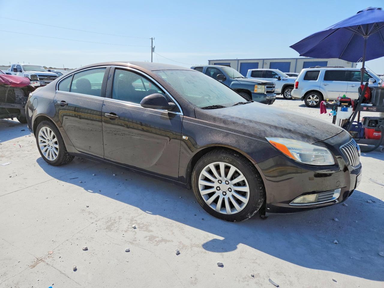 2011 Buick Regal Cxl Brown vin: W04GV5EV5B1118165