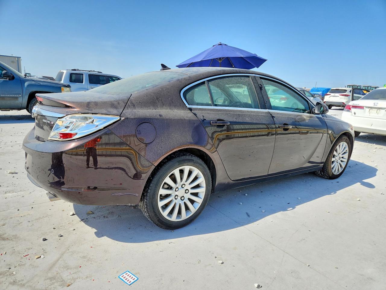 2011 Buick Regal Cxl Brown vin: W04GV5EV5B1118165