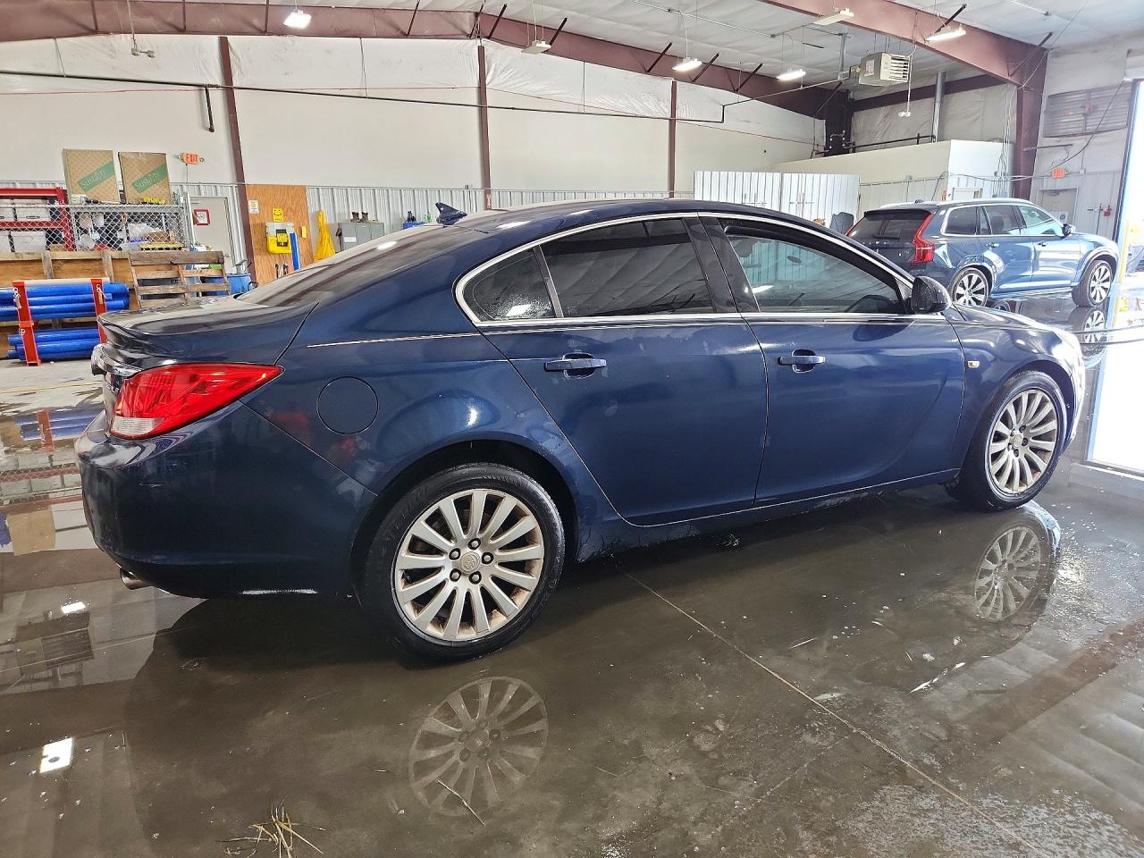 2011 Buick Regal Cxl Blue vin: W04GV5EV8B1071990