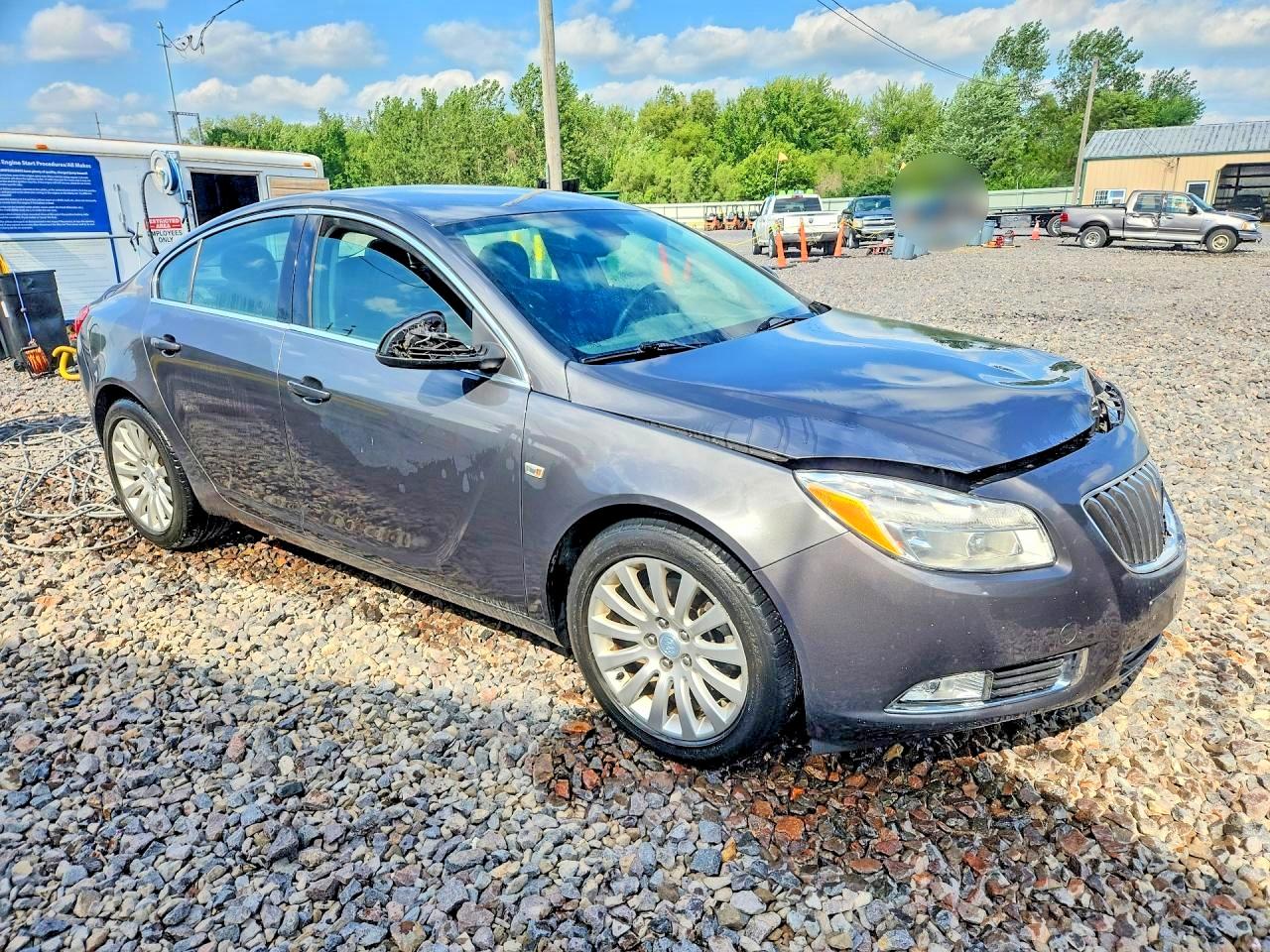 2011 Buick Regal Cxl Gray vin: W04GV5EV8B1078132