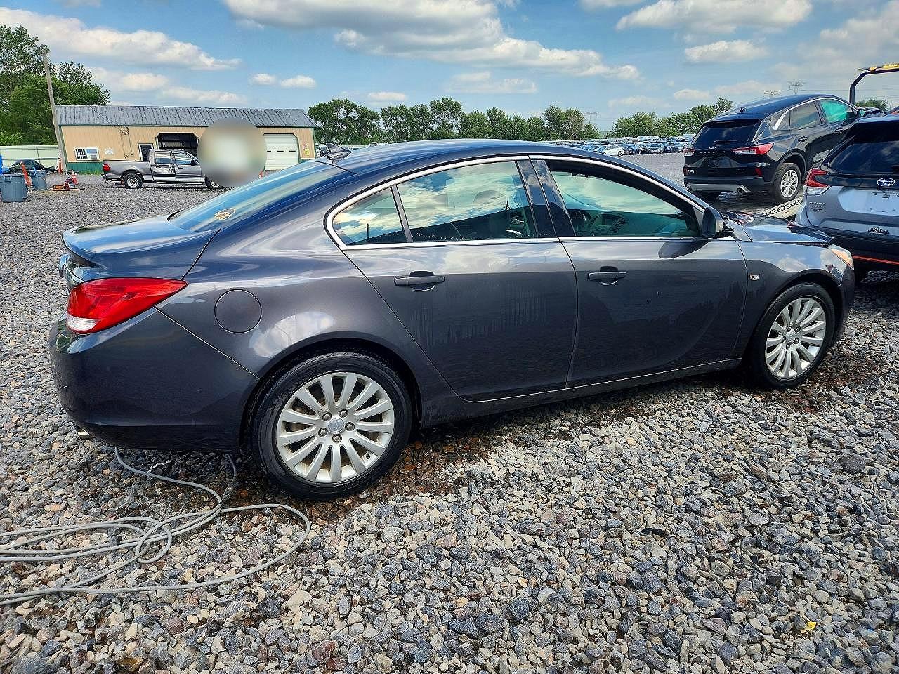 2011 Buick Regal Cxl Gray vin: W04GV5EV8B1078132