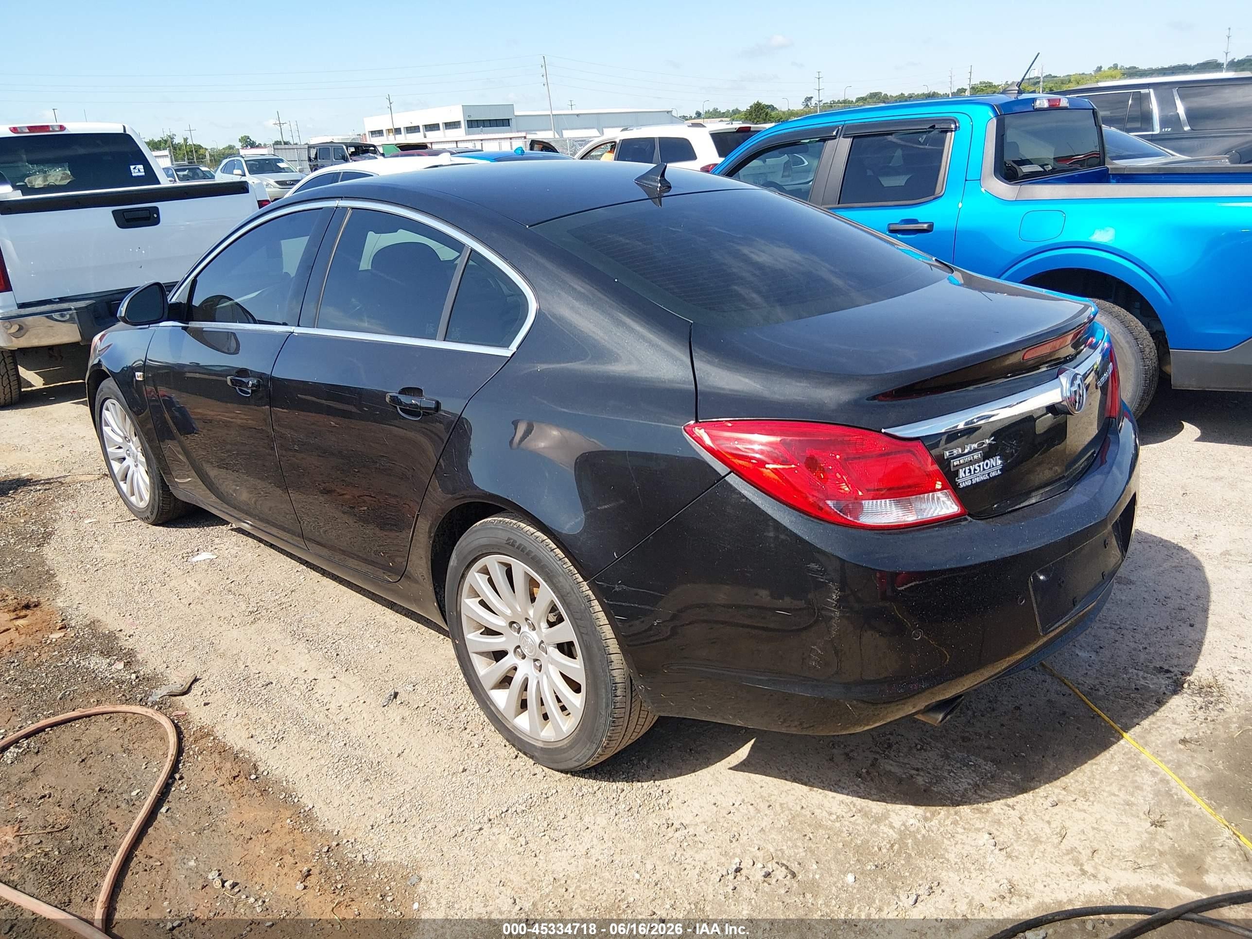 2011 Buick Regal Cxl Turbo Russelsheim Gray vin: W04GW5EV3B1132286