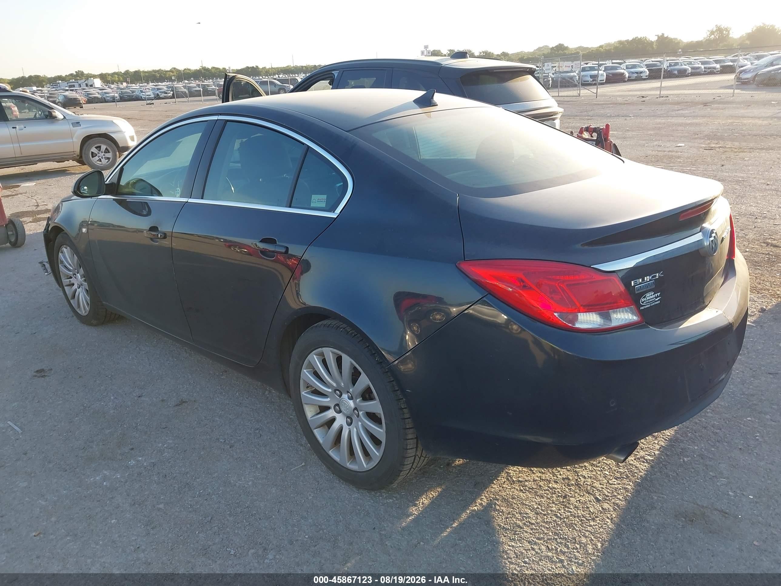 2011 Buick Regal Cxl Turbo Russelsheim Black vin: W04GW5EV4B1124617