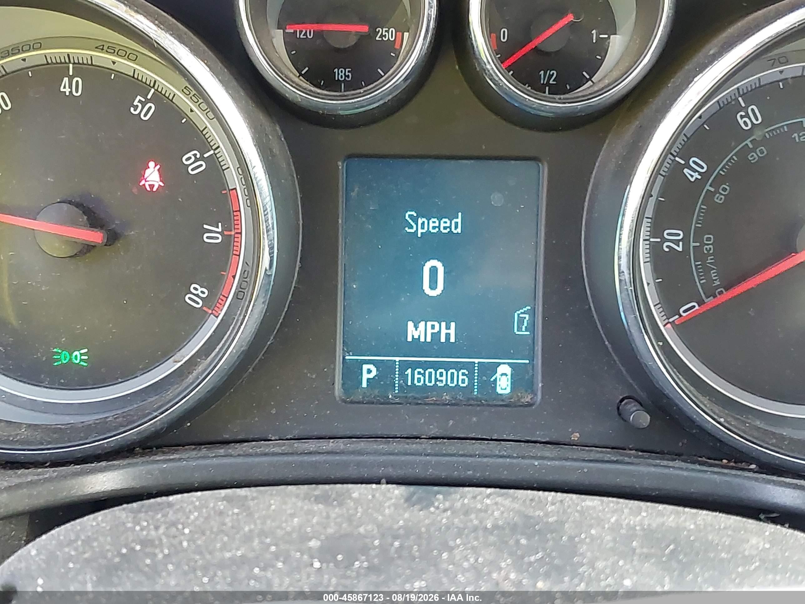 2011 Buick Regal Cxl Turbo Russelsheim Black vin: W04GW5EV4B1124617