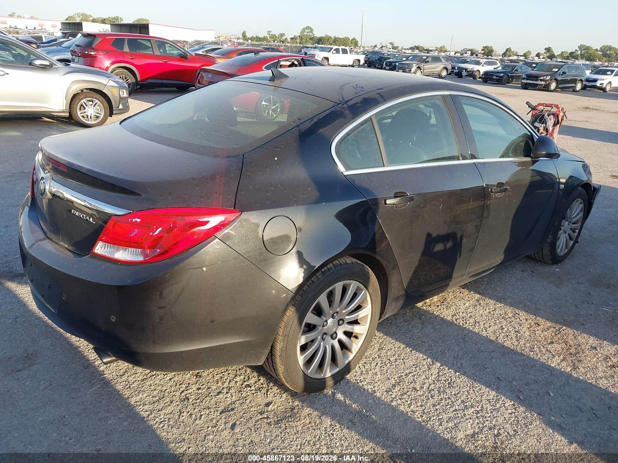 2011 Buick Regal Cxl Turbo Russelsheim Black vin: W04GW5EV4B1124617