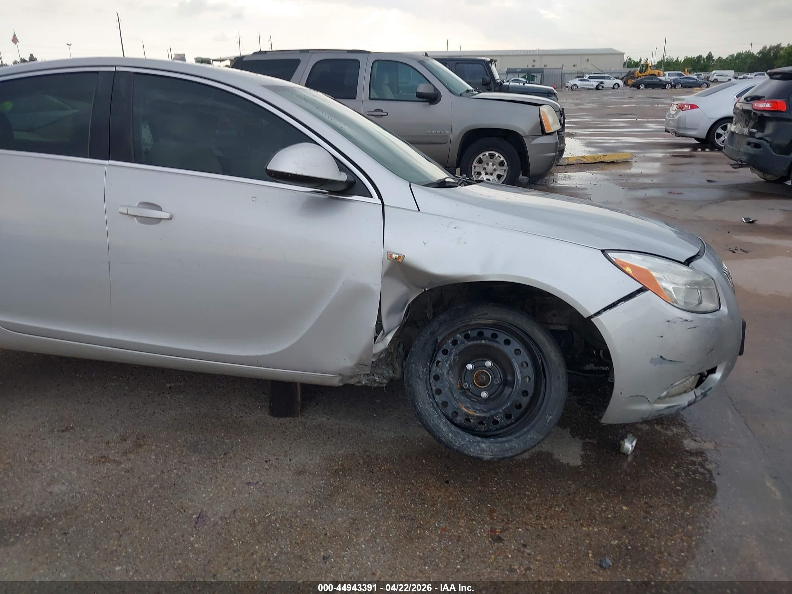 2011 Buick Regal Cxl Turbo Russelsheim Silver vin: W04GW5EV7B1044485