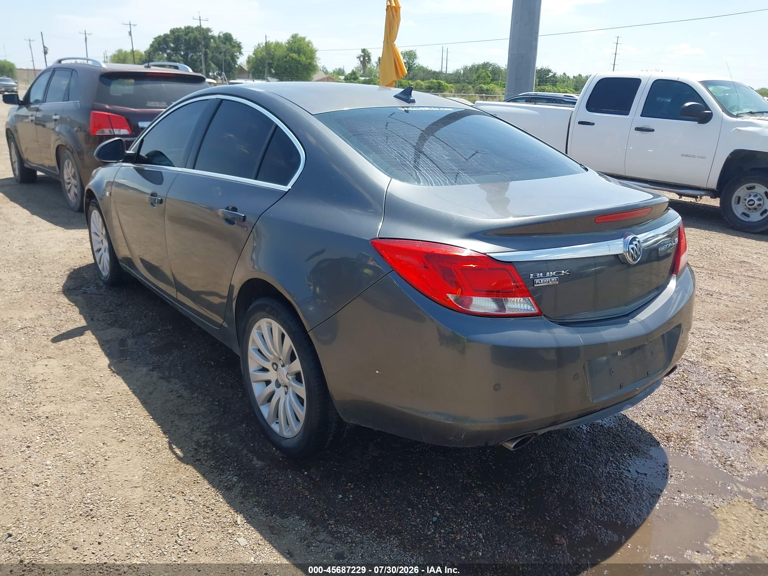 2011 Buick Regal Cxl Turbo Russelsheim Gray vin: W04GW5EV8B1128055