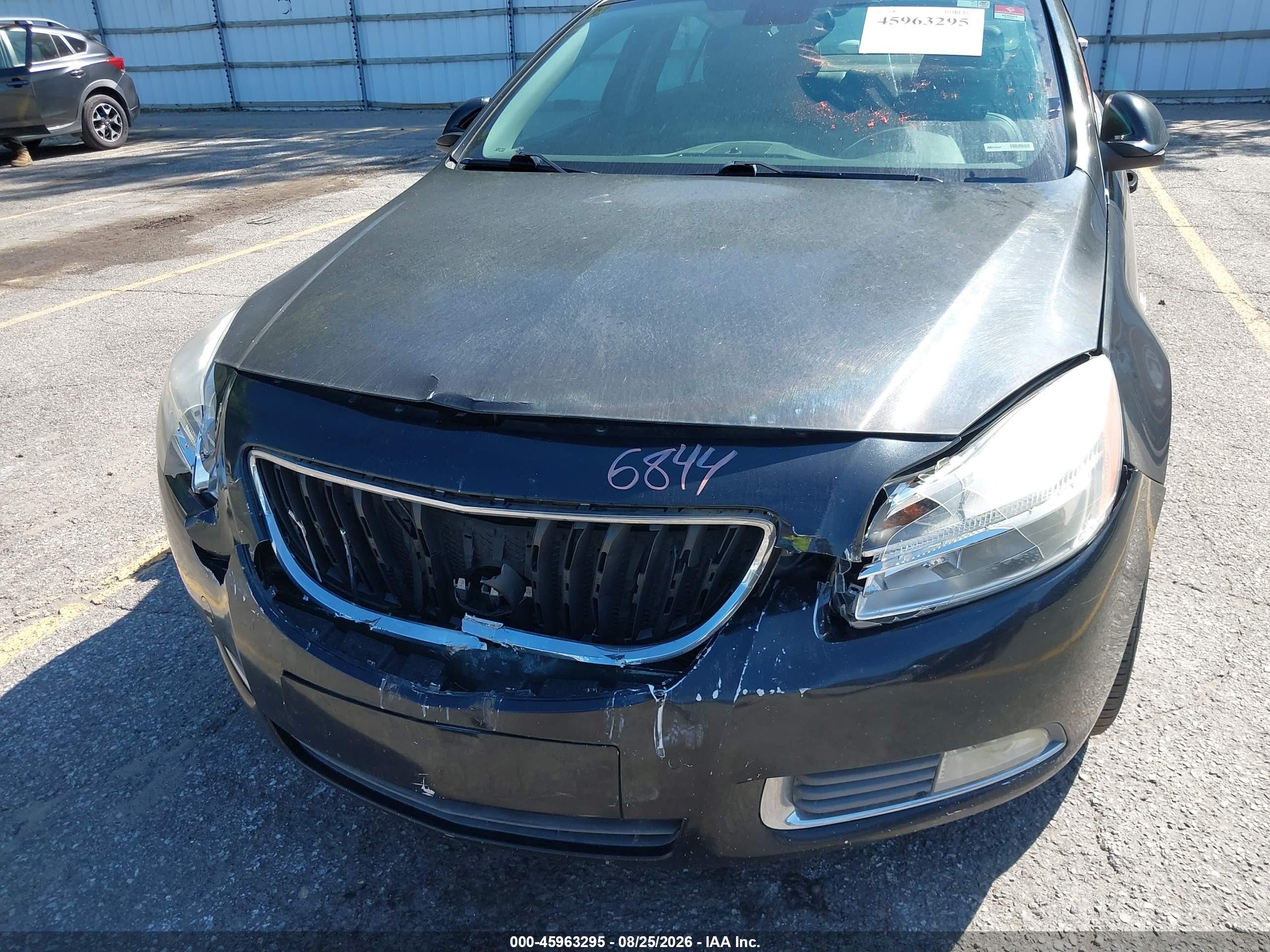 2011 Buick Regal Cxl Turbo Russelsheim Black vin: W04GW5EV9B1093297