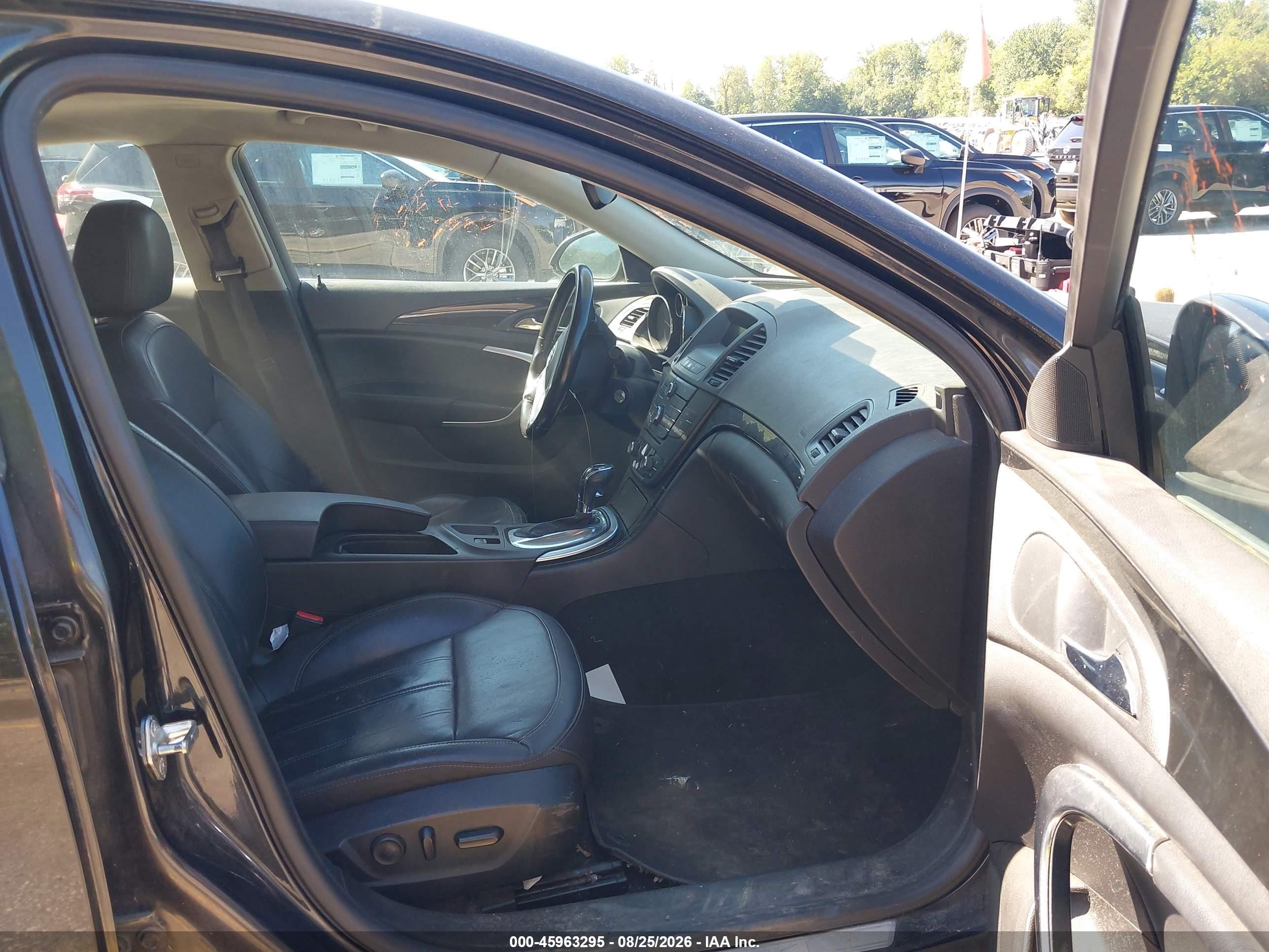 2011 Buick Regal Cxl Turbo Russelsheim Black vin: W04GW5EV9B1093297