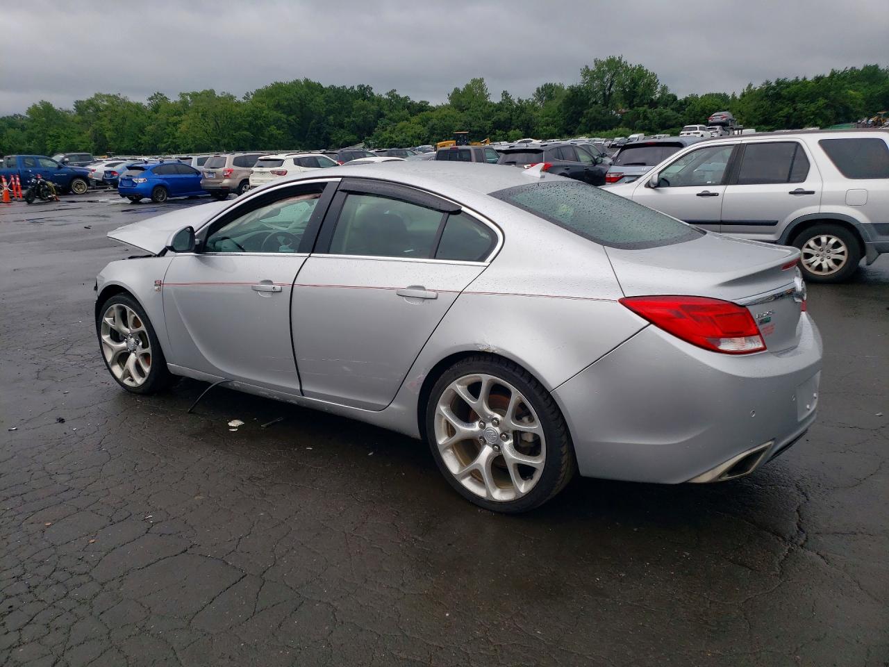 2011 Buick Regal Cxl Silver vin: W04GX5GVXB1101904