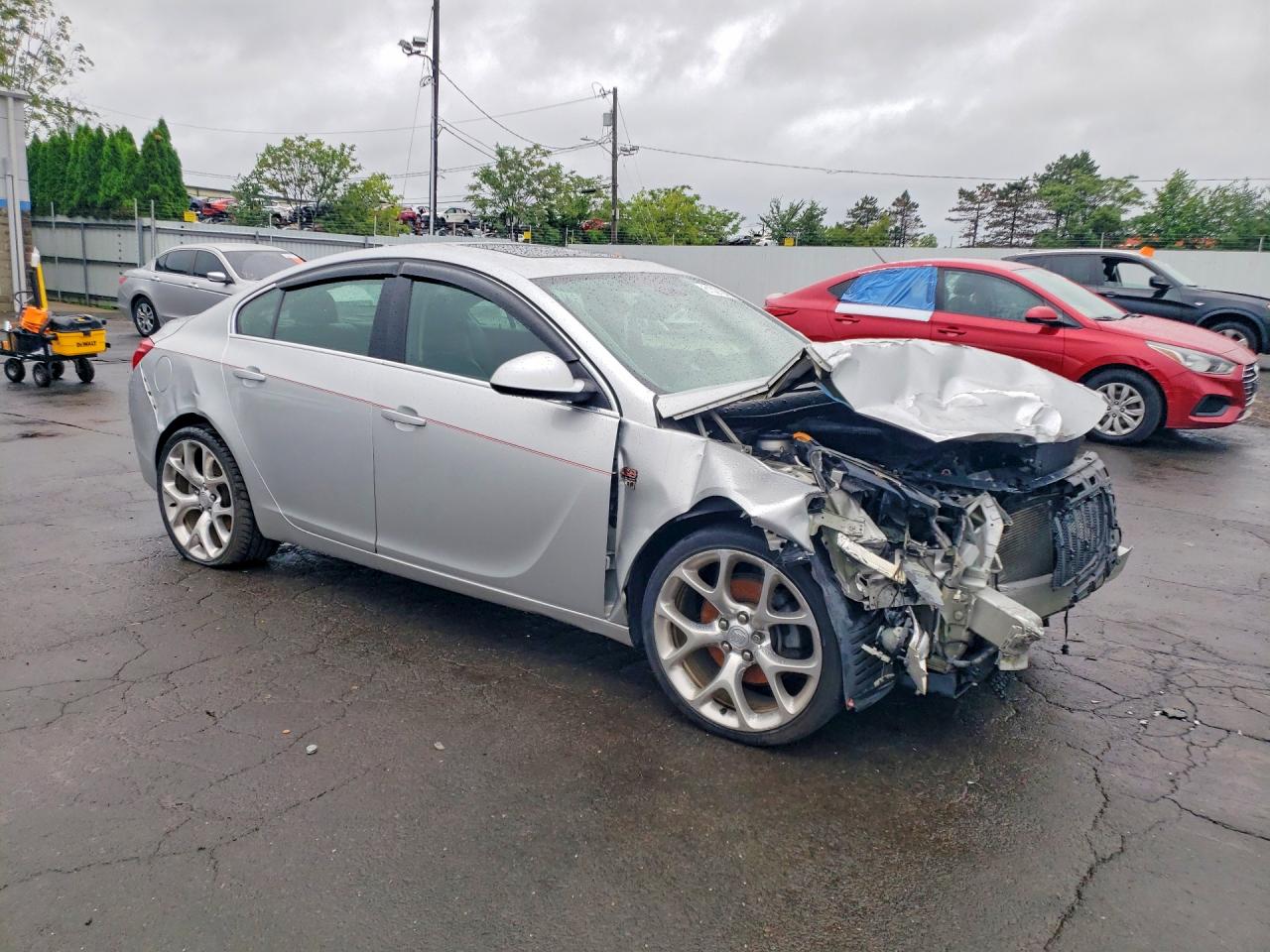2011 Buick Regal Cxl Silver vin: W04GX5GVXB1101904