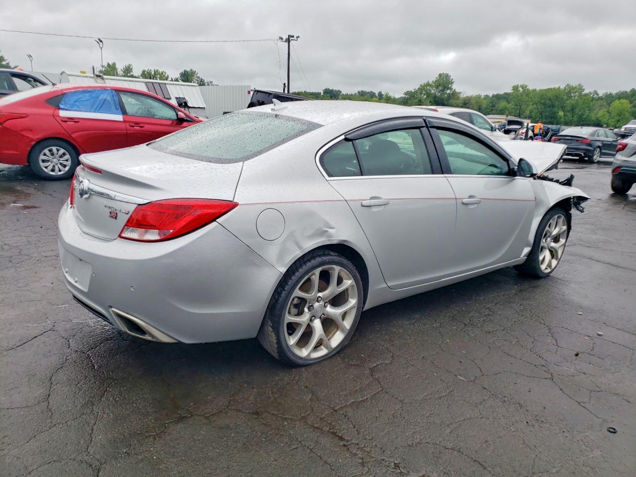 2011 Buick Regal Cxl Silver vin: W04GX5GVXB1101904