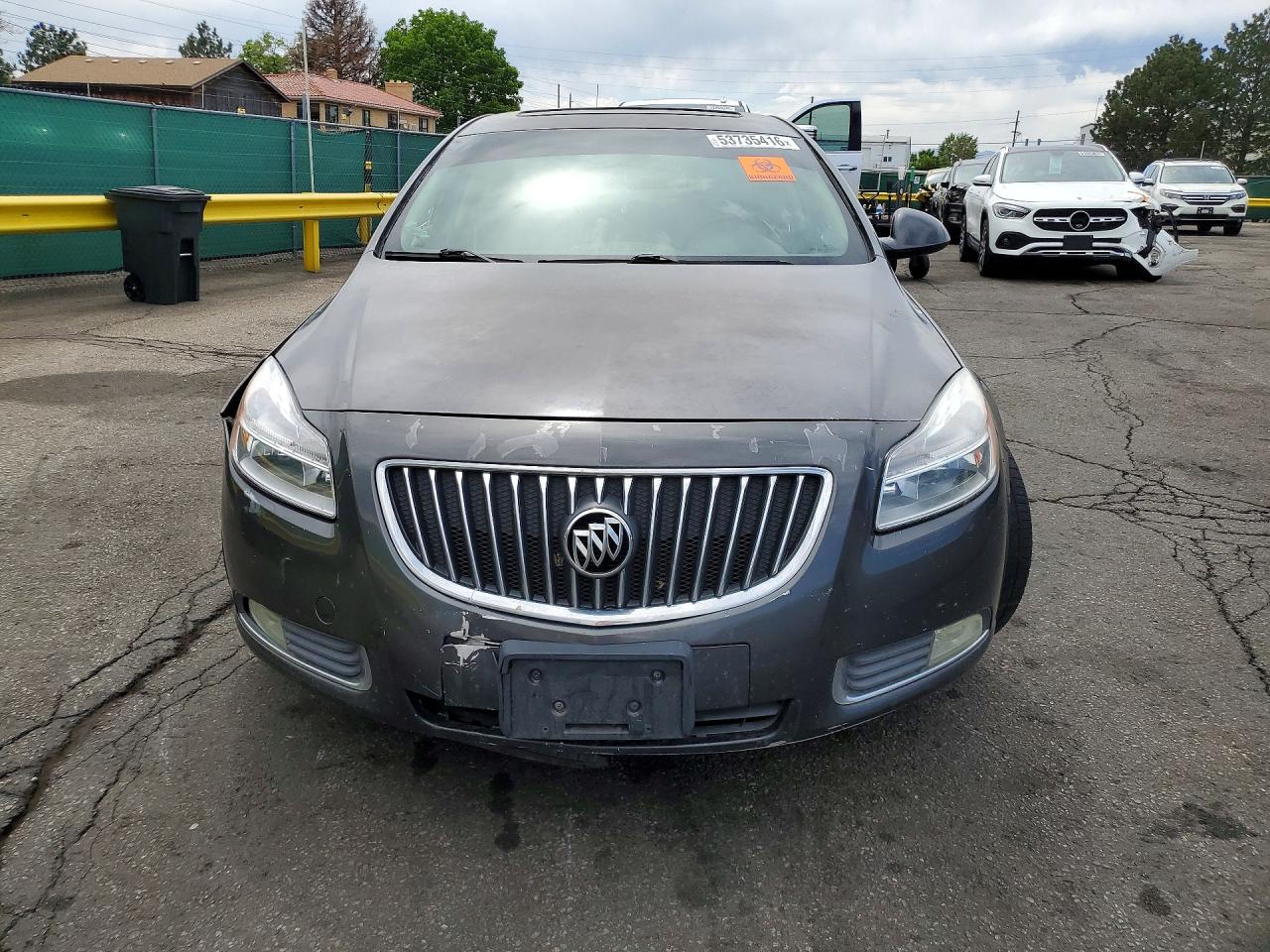 2011 Buick Regal Cxl Black vin: W04GY5GV4B1081985