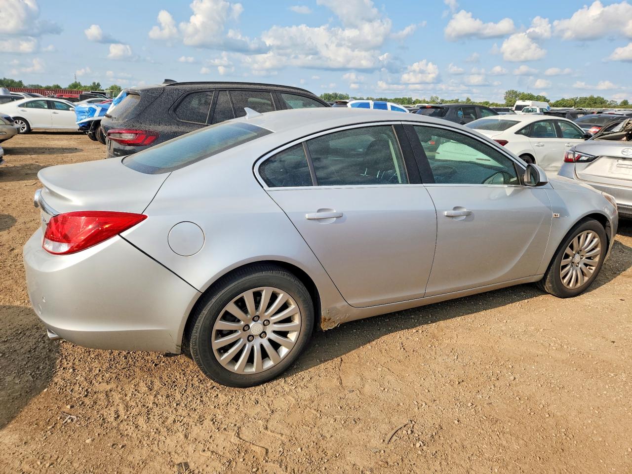 2011 Buick Regal Cxl Silver vin: W04GY5GV6B1093264